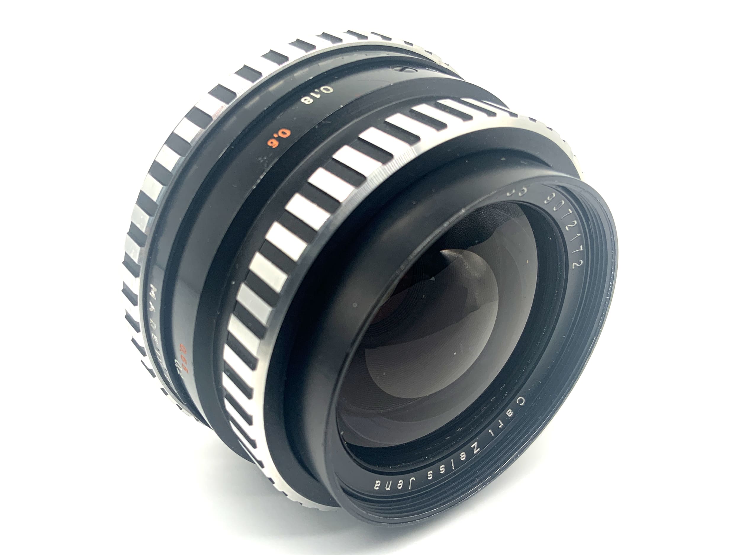 Carl Zeiss Jena Flektogon 35mm 1:2.8 Objektiv Zebra Festbrennweite (EXA)
