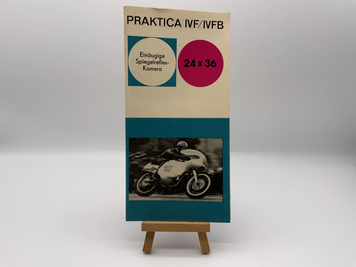 Brochure du magazine allemand Praktica IVF / IVFB Appareil photo reflex mono-objectif 24x36