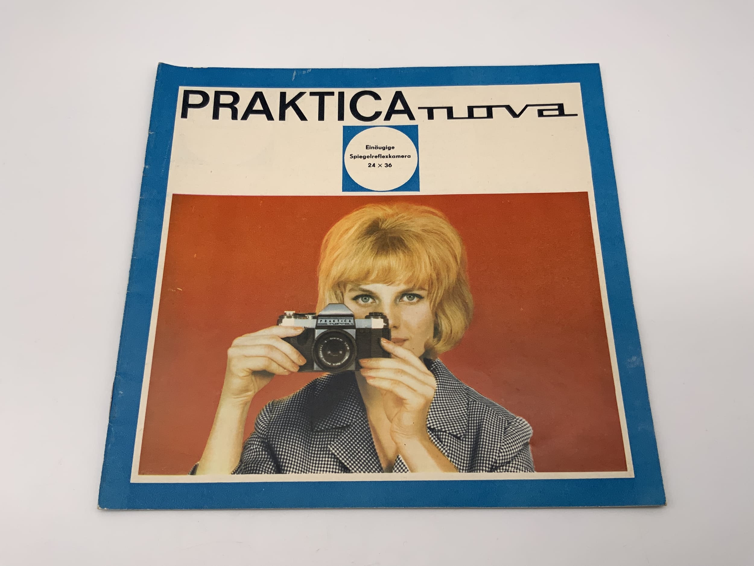 Praktica nova Broschüre Deutsch Magazin Zeitschrift Heft