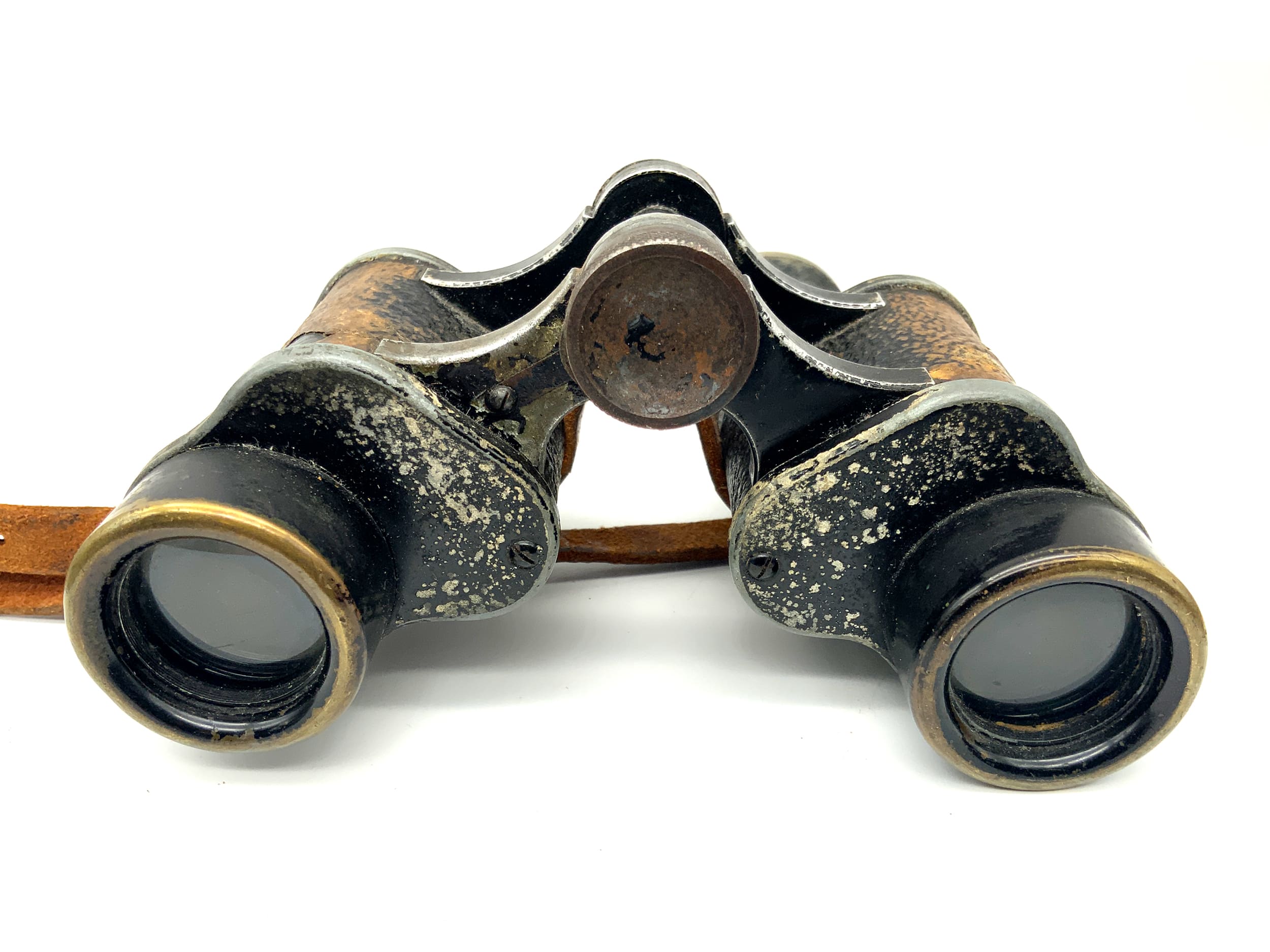 Carl Zeiss Jena D.F. 6x24 Fernglas Dienstglas 1.Weltkrieg Feldstecher !Nebel!