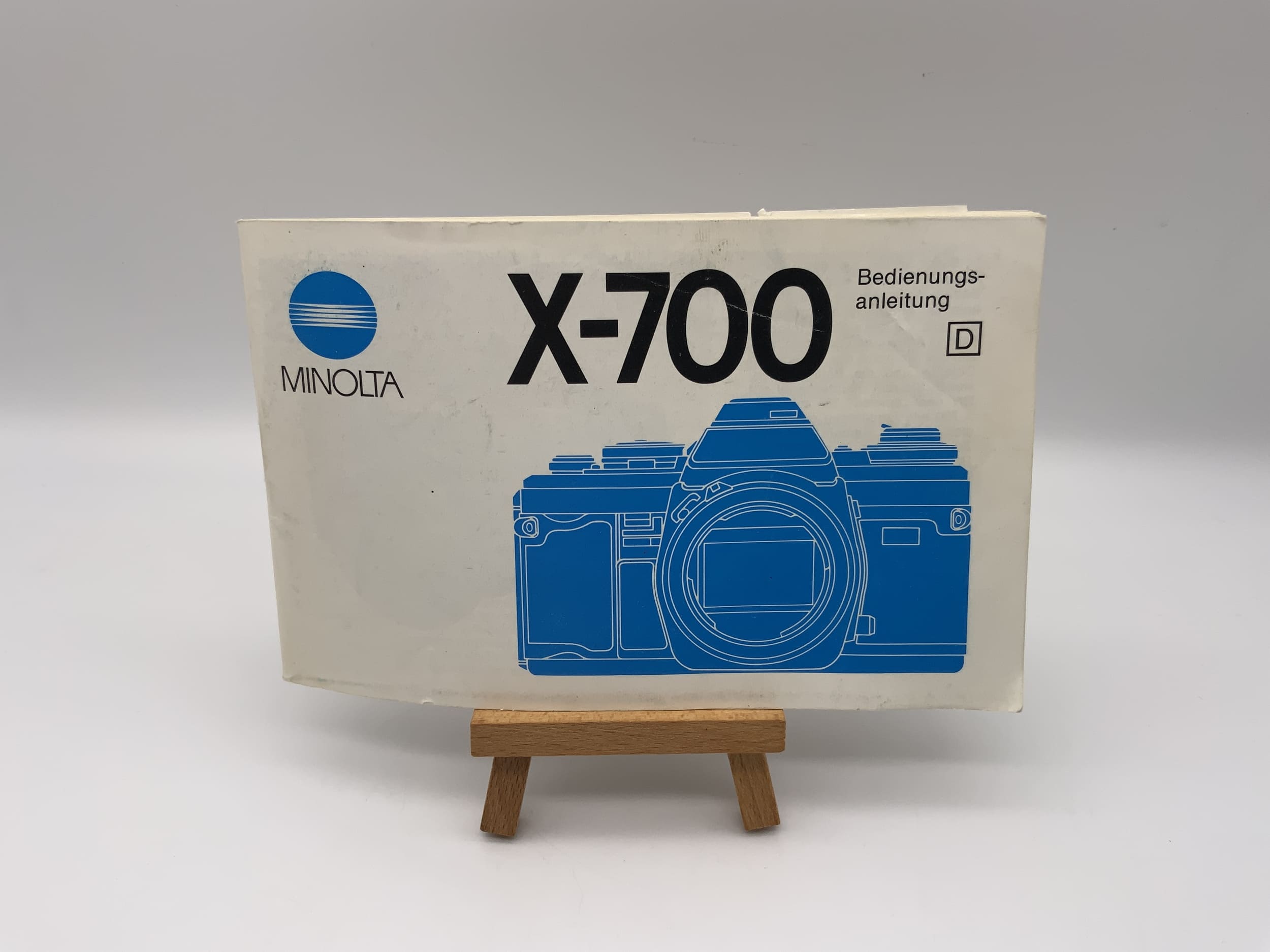 Minolta X-700 Bedienungsanleitung Deutsch Gebrauchsanweisung