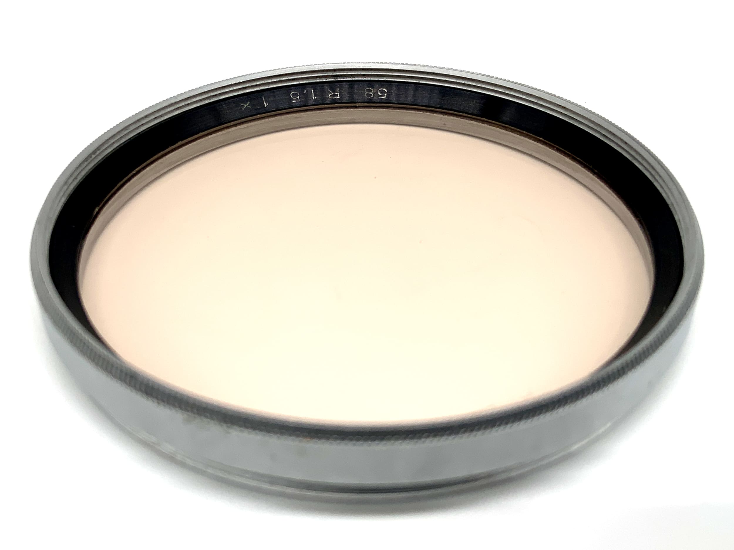 Korrekturfilter R1,5 1x in Chrom Filter 58mm Kreisförmig Filtergewinde