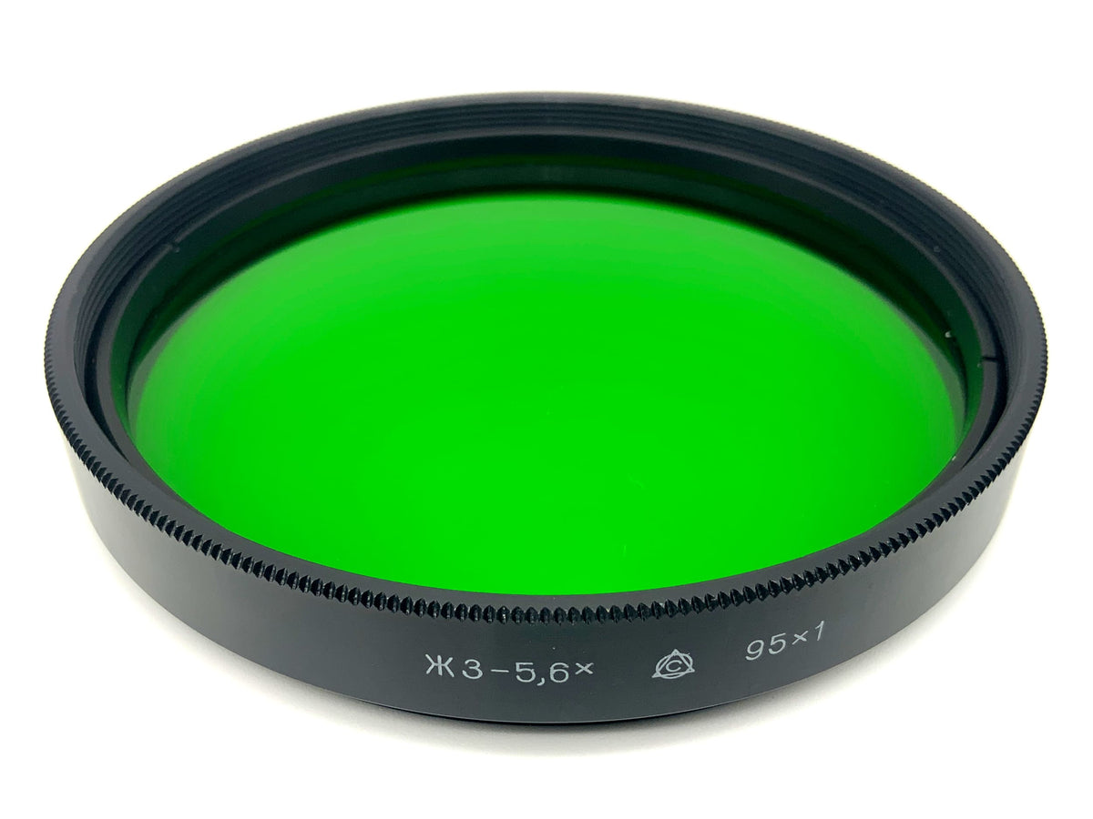 Zenit Farbfilter X3-5,6x 95x1 grün/green Filter 95mm Kreisförmig Filtergewinde