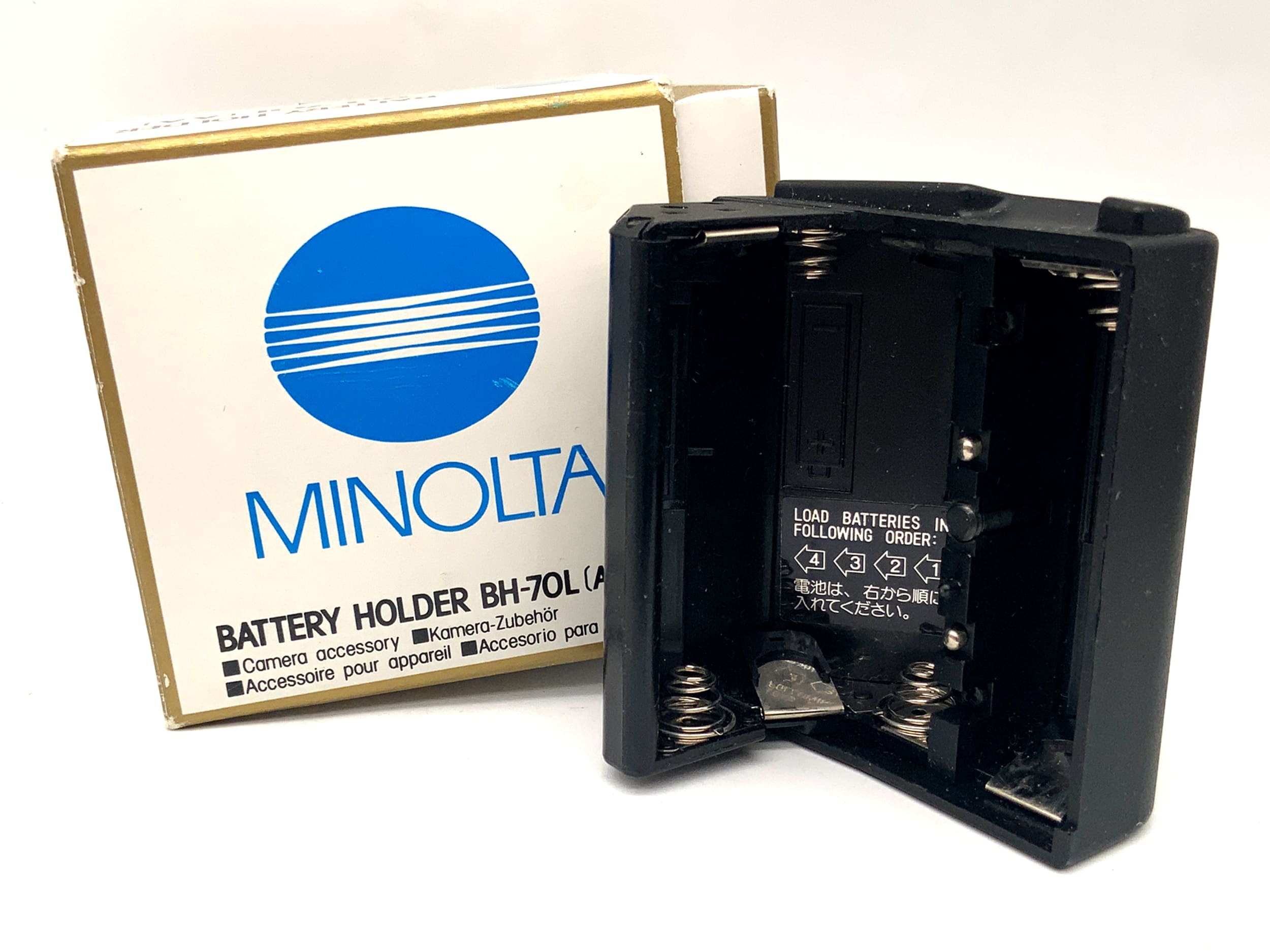Adaptateur de compartiment à piles Minolta BH-70L pour Minolta 7000AF et 5000AF
