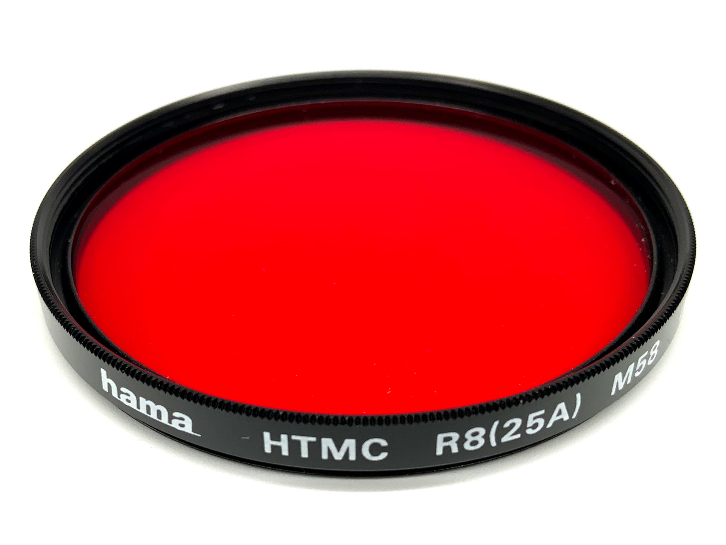 Hama Farbfilter rot/red HTMC R8(25A) M58 (VII) Filter 58mm Filtergewinde