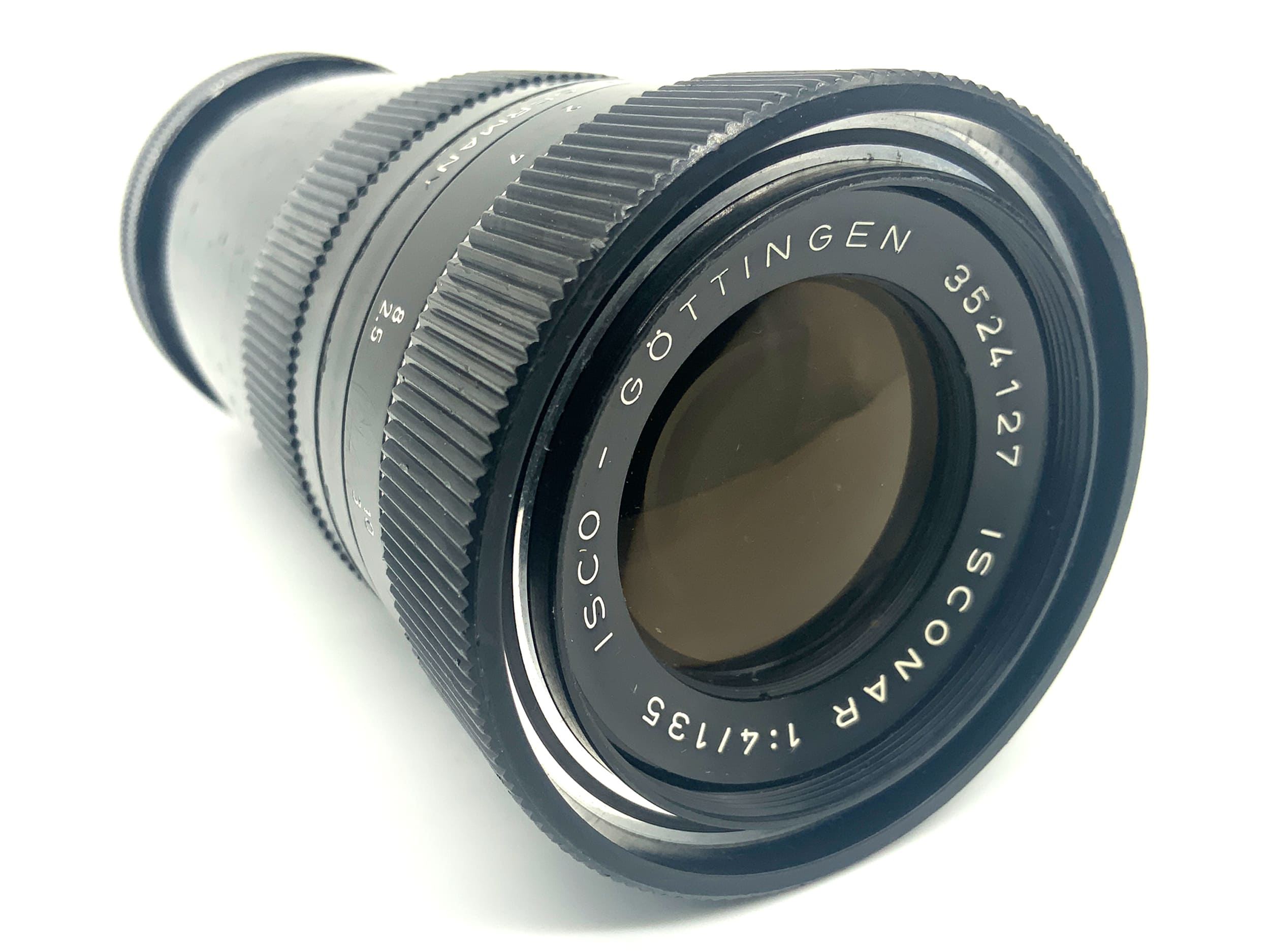 Isco-Göttingen Isconar 135mm 1:4 Objektiv Festbrennweite (EXA)