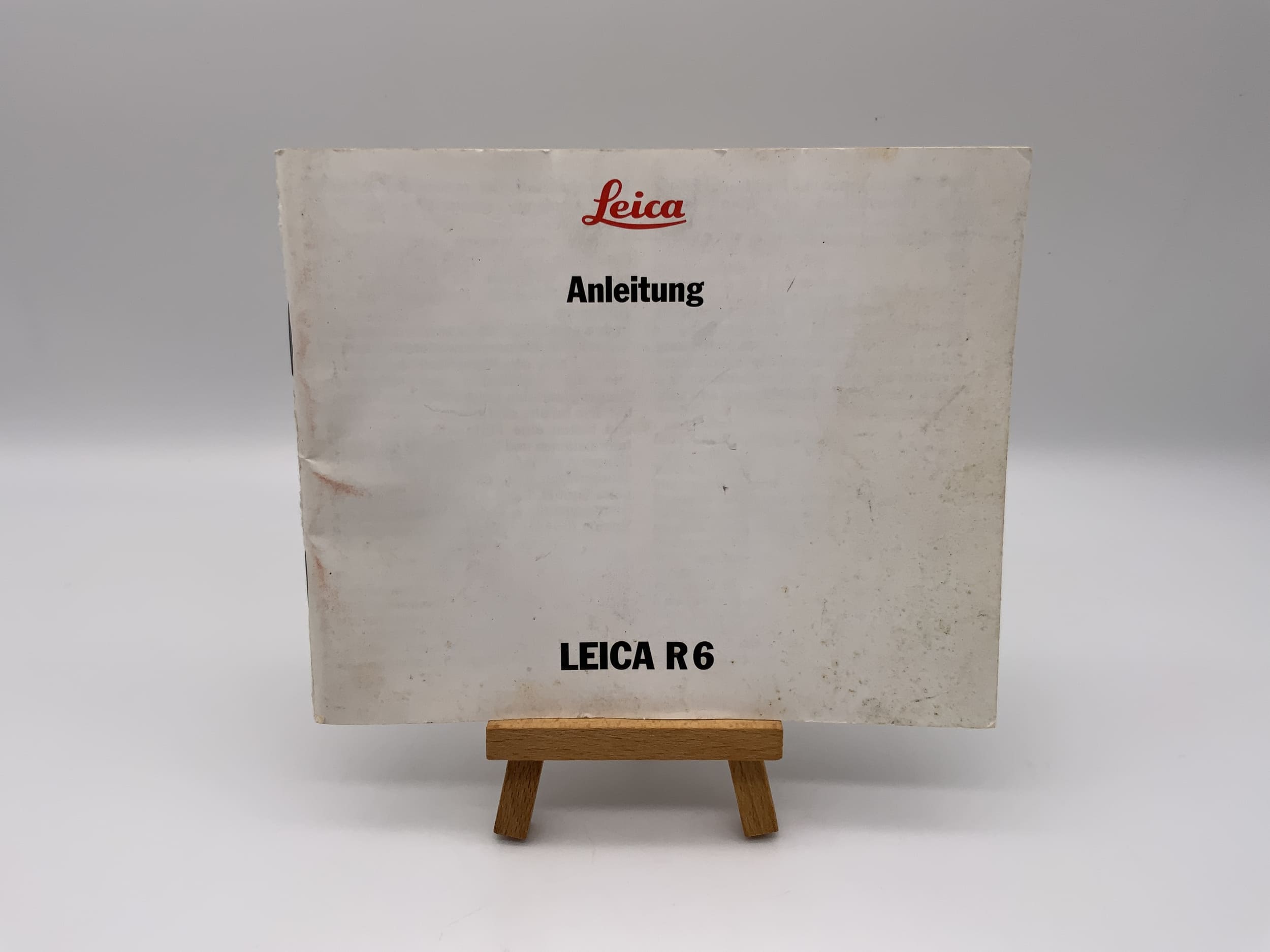 Leica R6 Bedienungsanleitung Deutsch