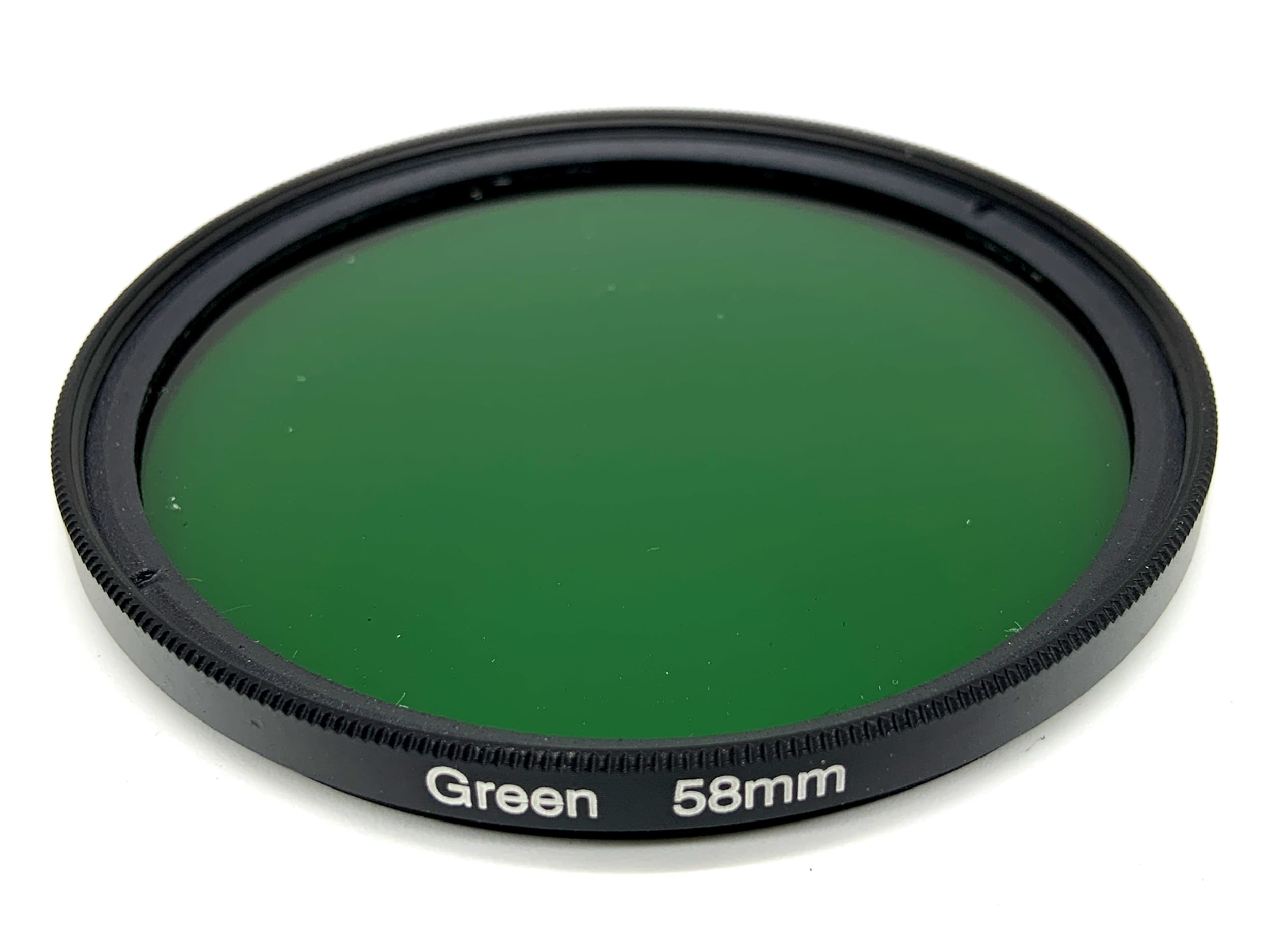 Farbfilter grün/green Filter 58mm Kreisförmig Filtergewinde