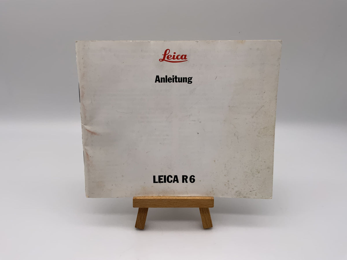 Leica R6 Bedienungsanleitung Deutsch