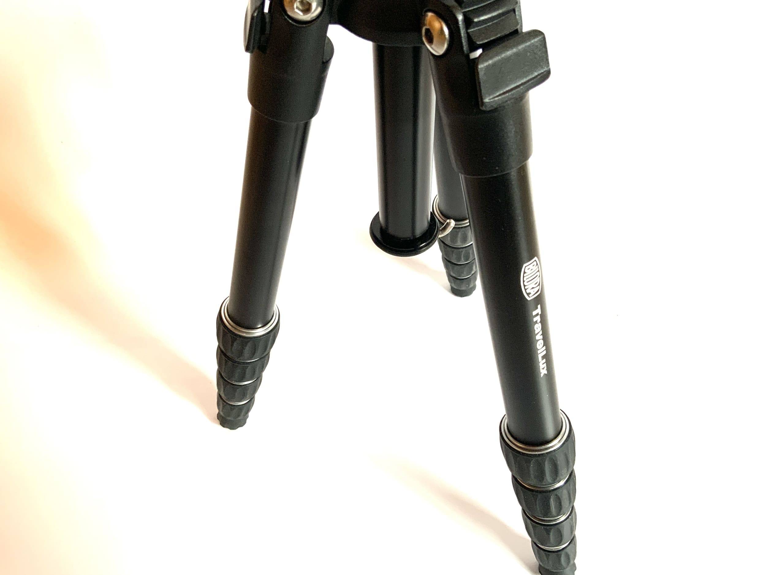 Bilora 3360 TravelLux Stativ schwarz Tripod Dreibein Fotostativ Kamerastativ