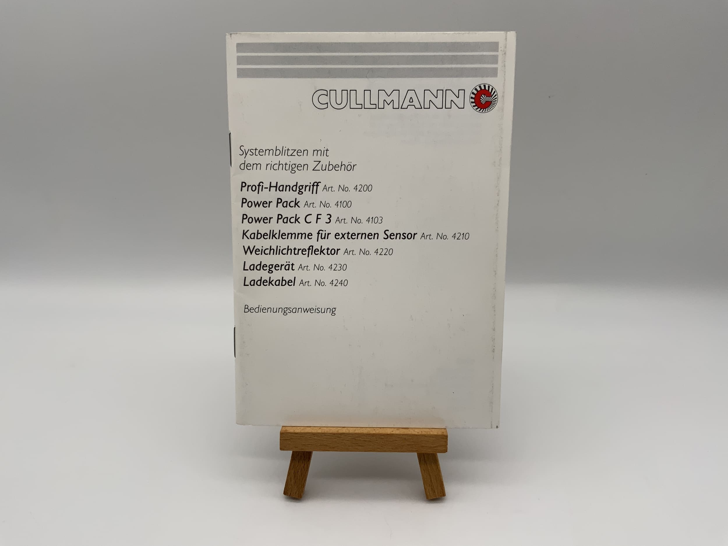 Cullmann Bedienungsanleitung Deutsch Gebrauchsanweisung