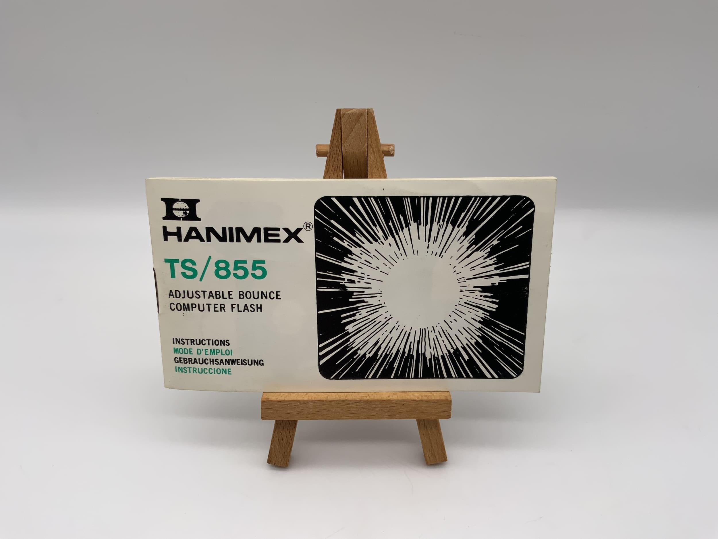 Hanimex TS/855 Bedienungsanleitung Deutsch Gebrauchsanweisung