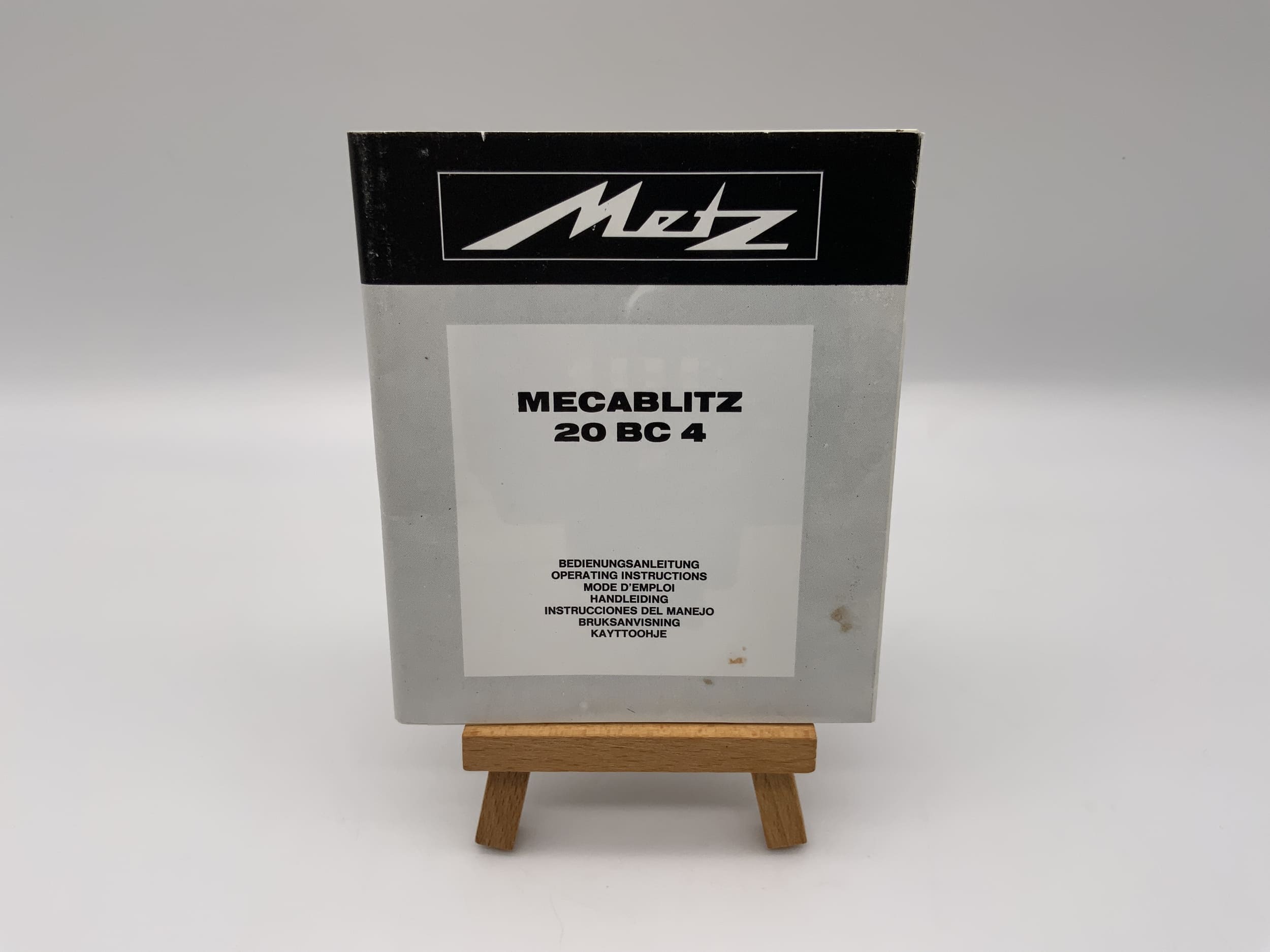 Metz Macablitz 20 BC 4 Bedienungsanleitung Deutsch Gebrauchsanweisung