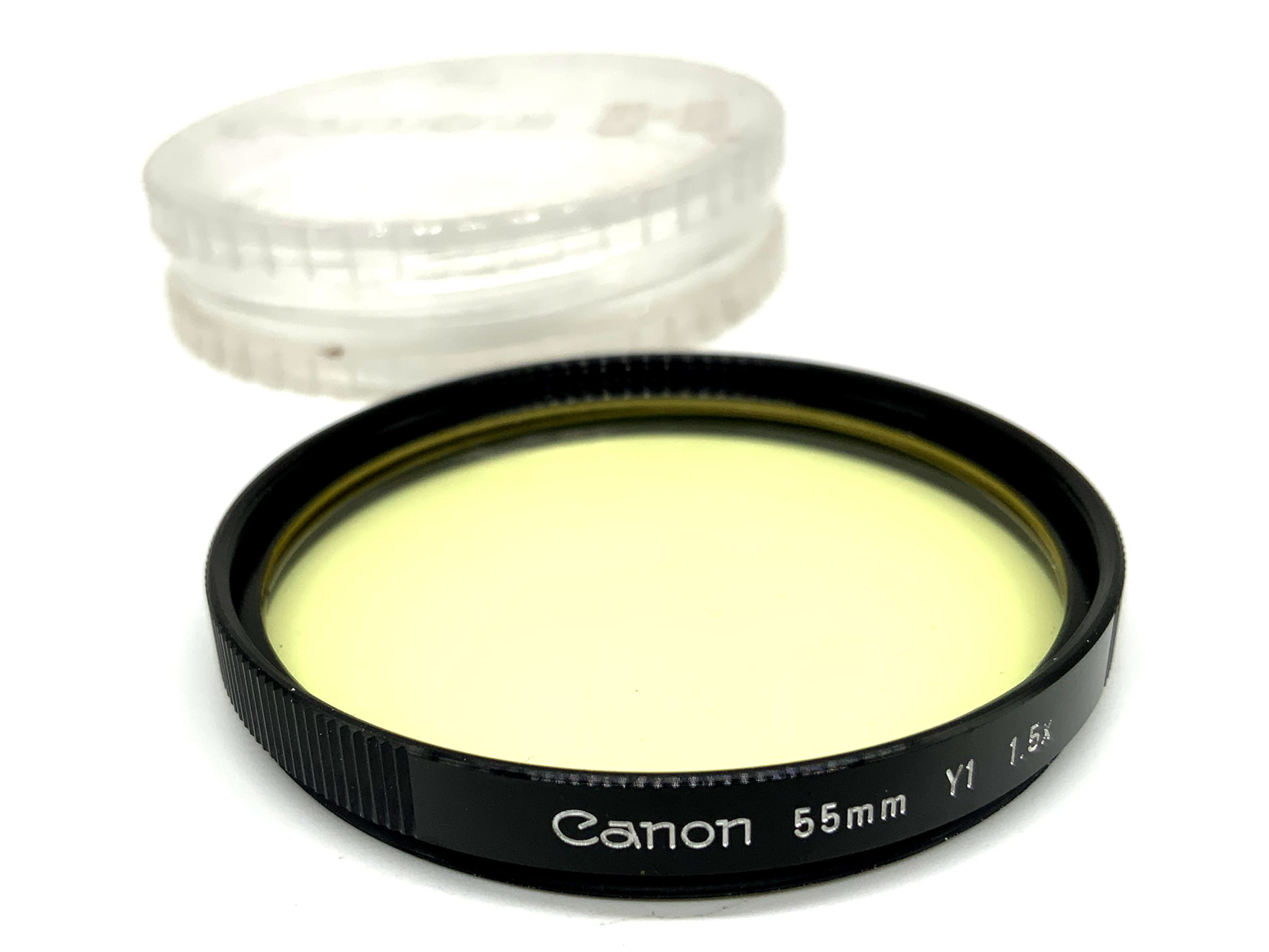 Canon Farbfilter leicht gelb/light yellow Y1 1.5x Box Filter 55mm Filtergewinde