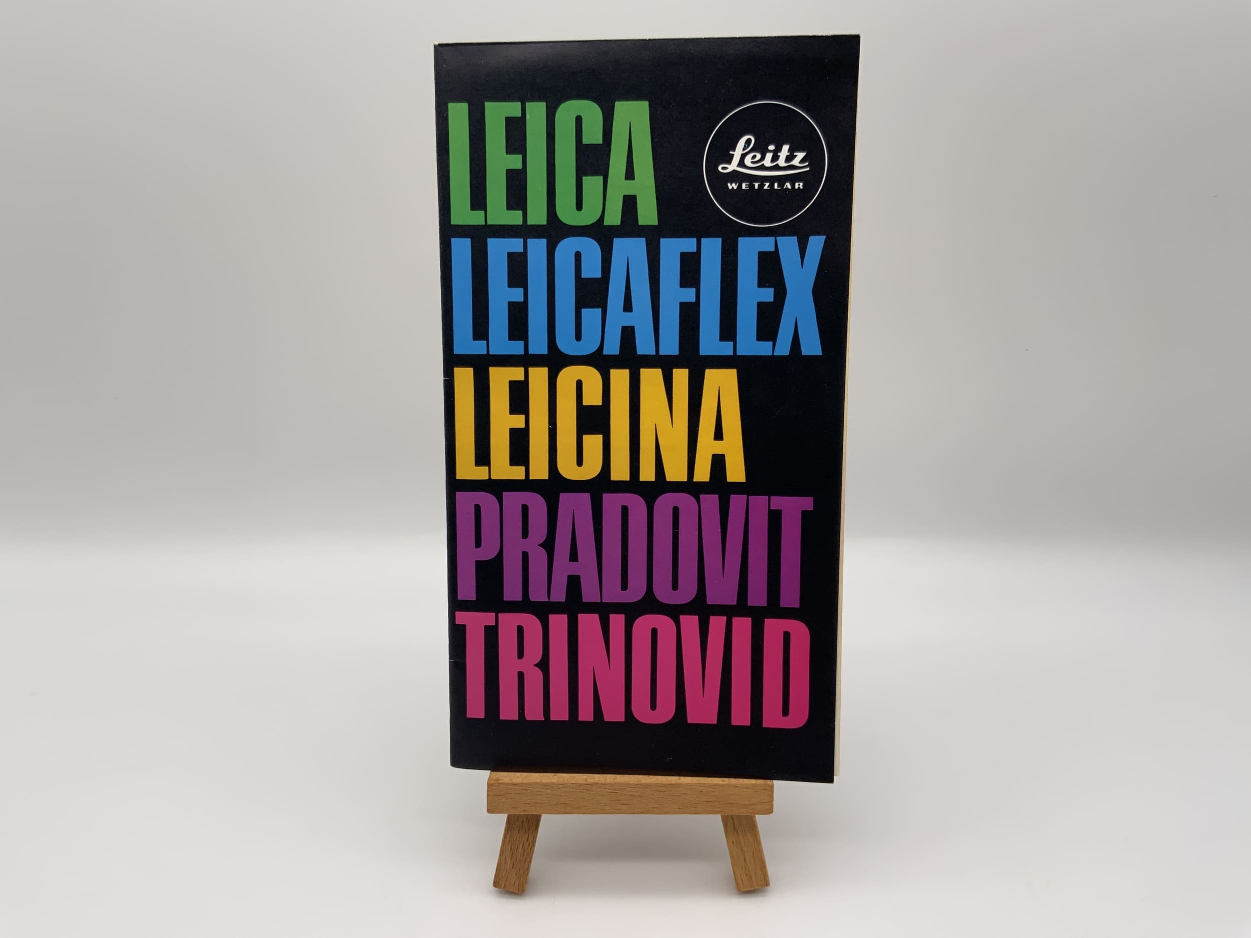 Leitz Leica Leicaflex Leicina Pradovit Trinovid Broschüre Deutsch