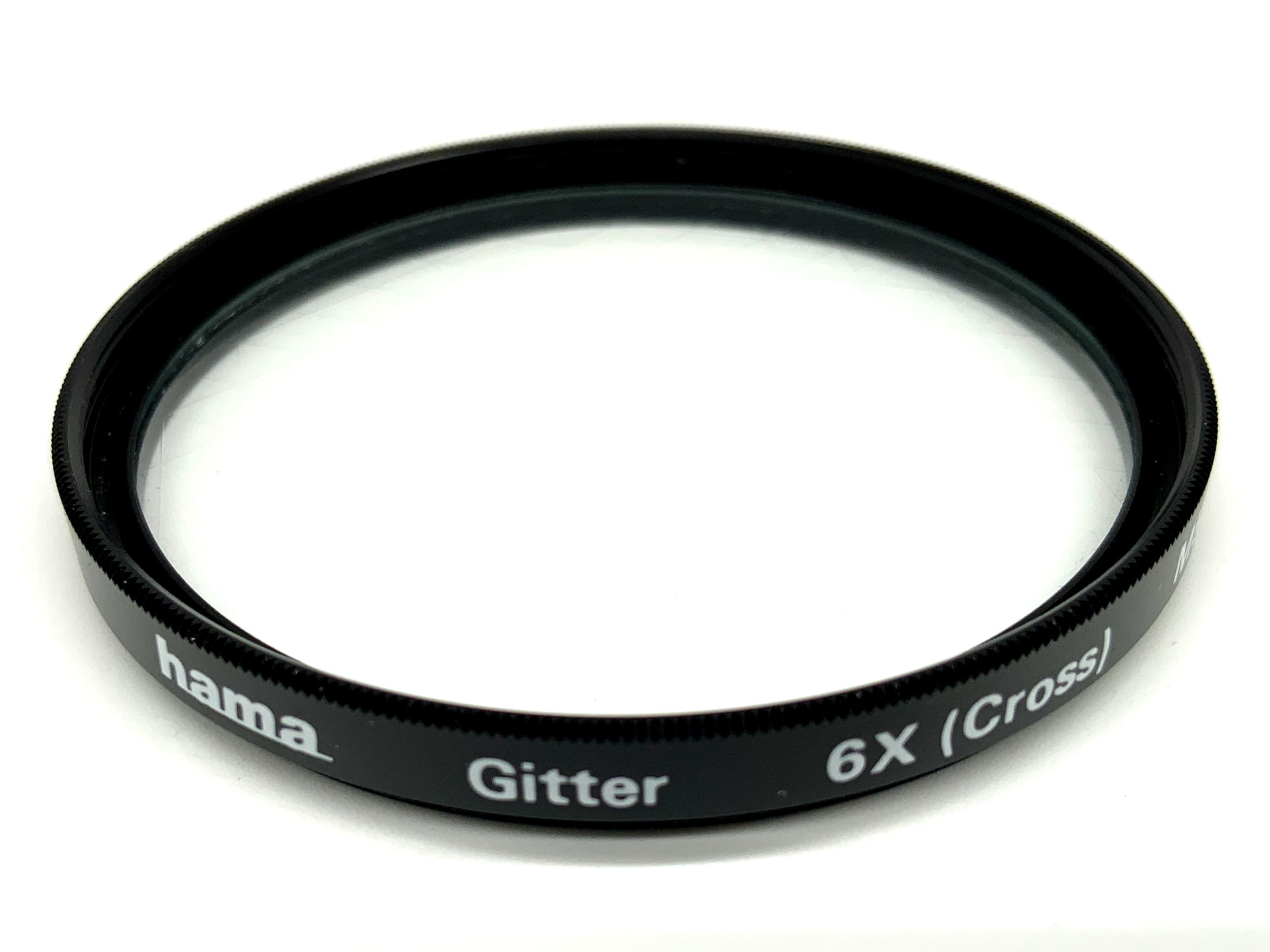Hama Gitterfilter Gitter 6x (Cross) M55 (VII) Filter 55mm Filtergewinde