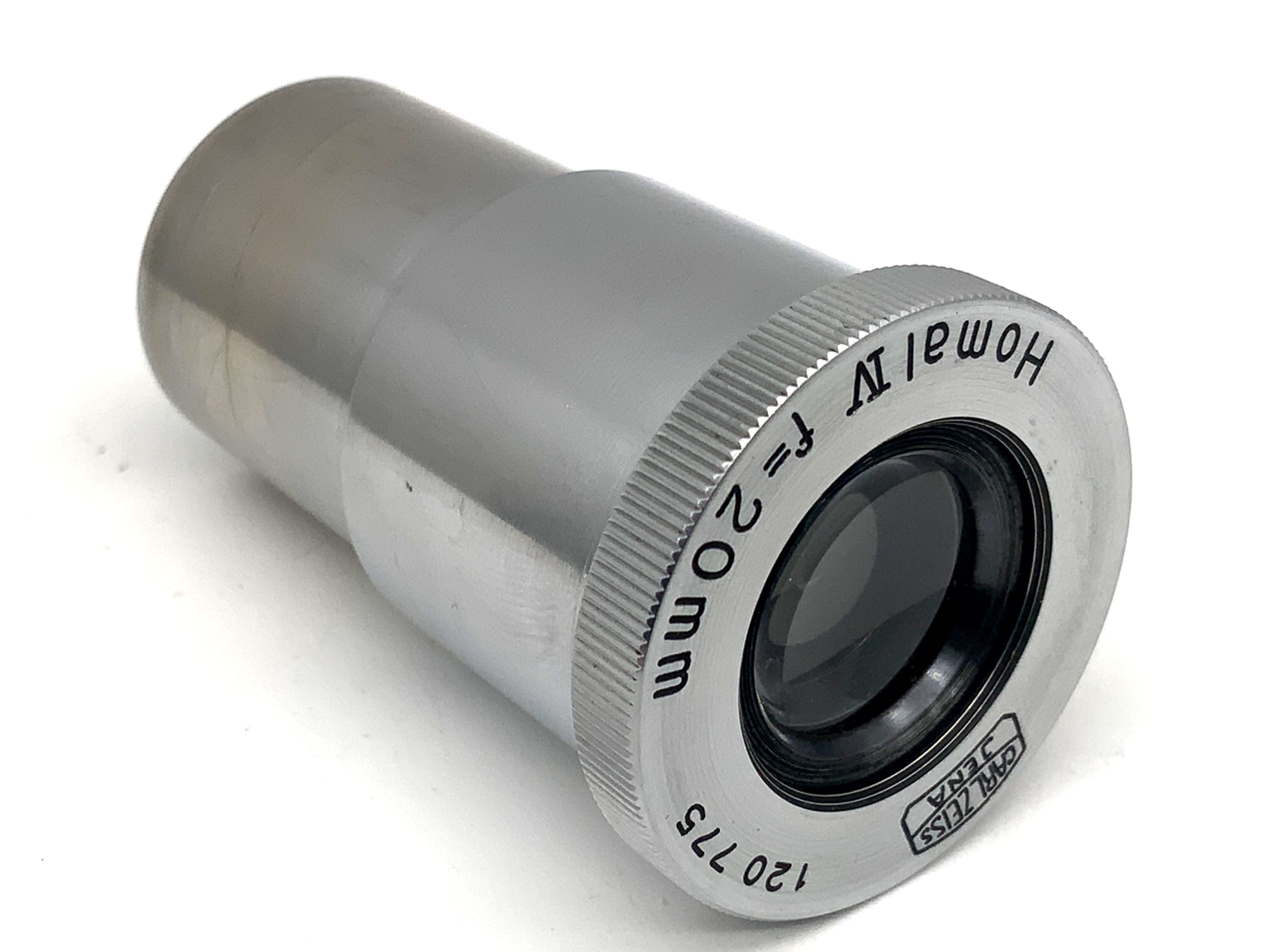 Objectif Carl Zeiss Jena Homal IV 20 mm à focale fixe (oculaire de microscope)