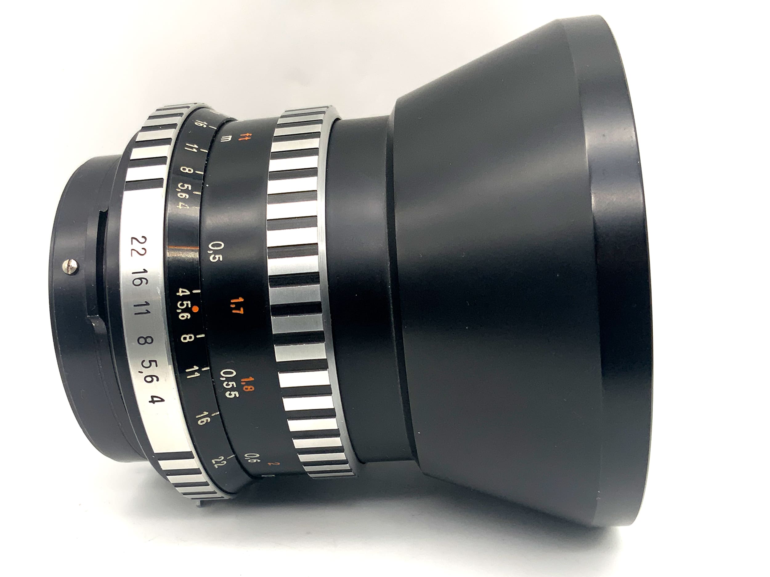 Carl Zeiss Jena Flektogon Zebra 50mm 1:4 Objektiv Festbrennweite (Pentacon Six)