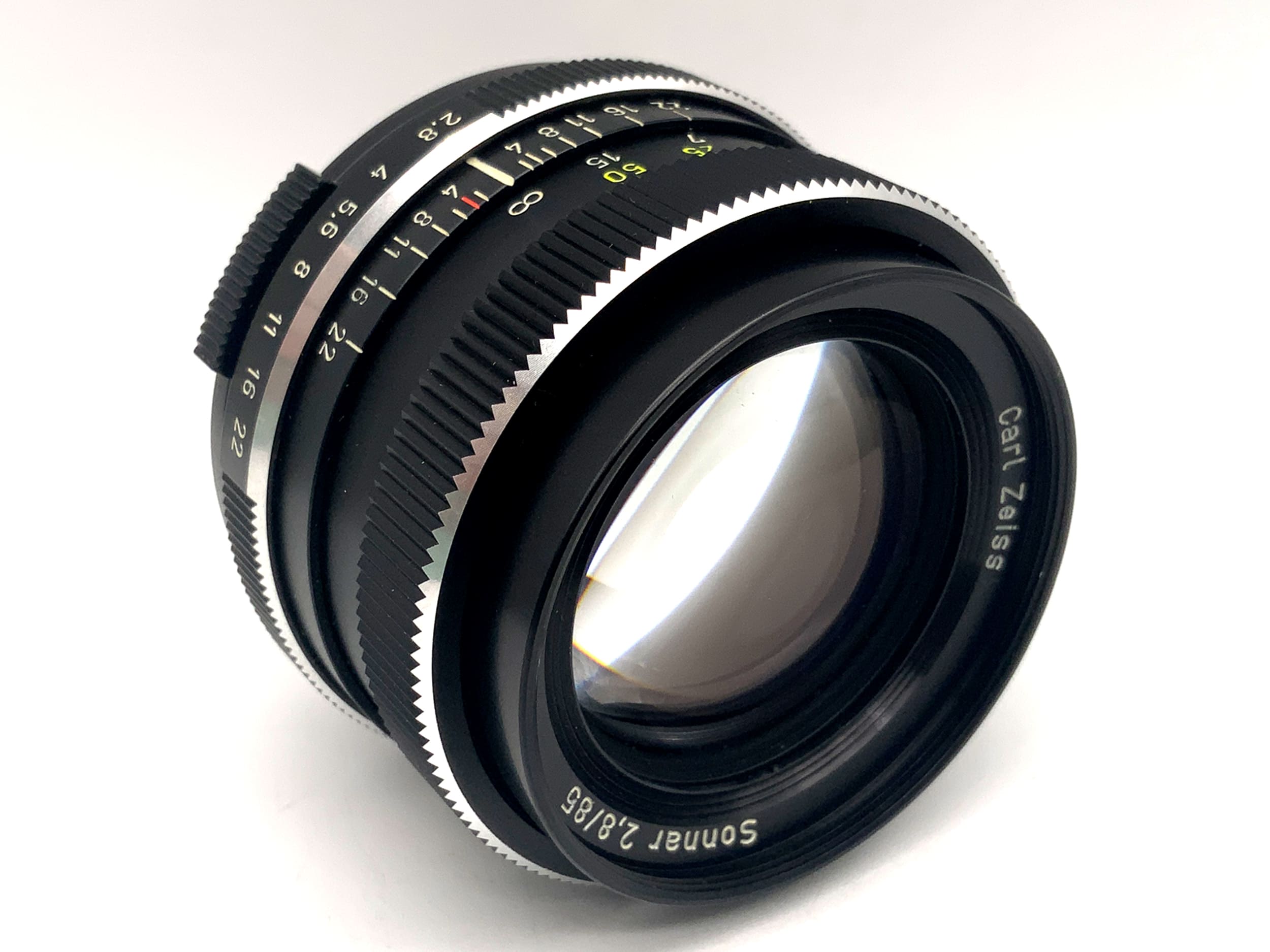 Objectif Carl Zeiss Sonnar 85 mm 1:2.8 (Rollei QBM)