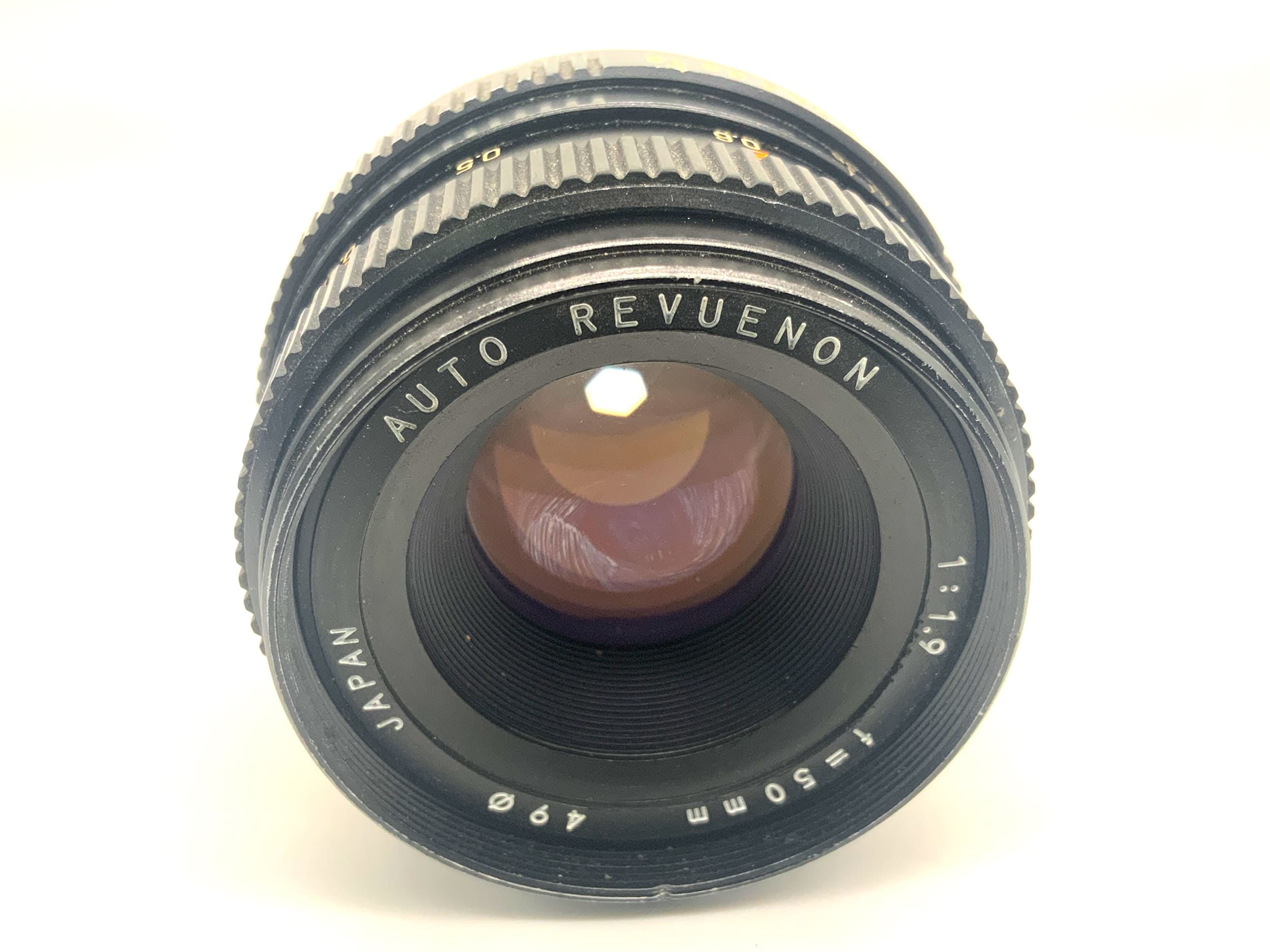 Revue Auto Revuenon 50mm 1:1.9 Objektiv Festbrennweite (M42) Text lesen!