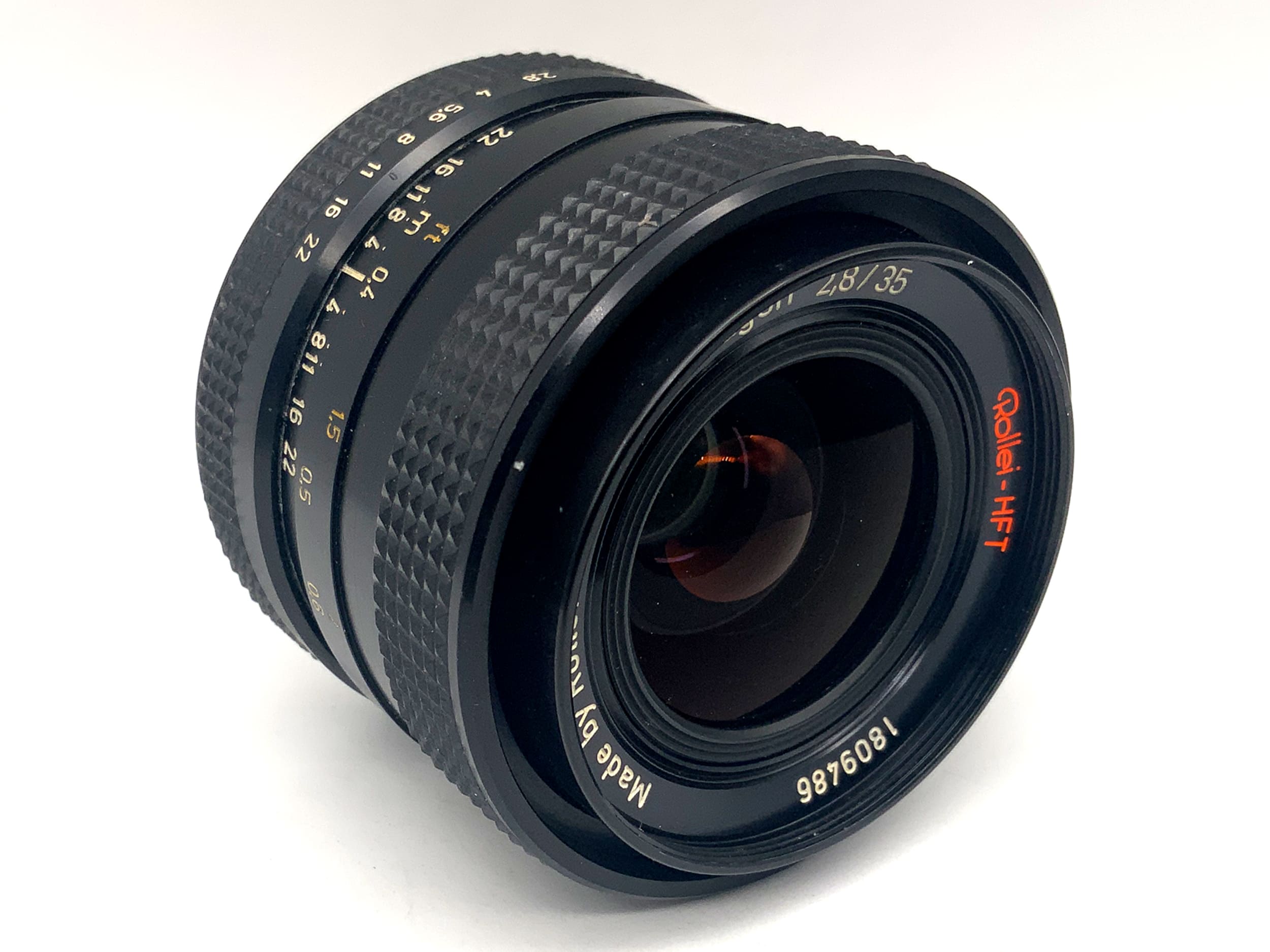 Objectif principal Rollei Distagon HFT 35 mm 1:2,8 (Rollei QBM)