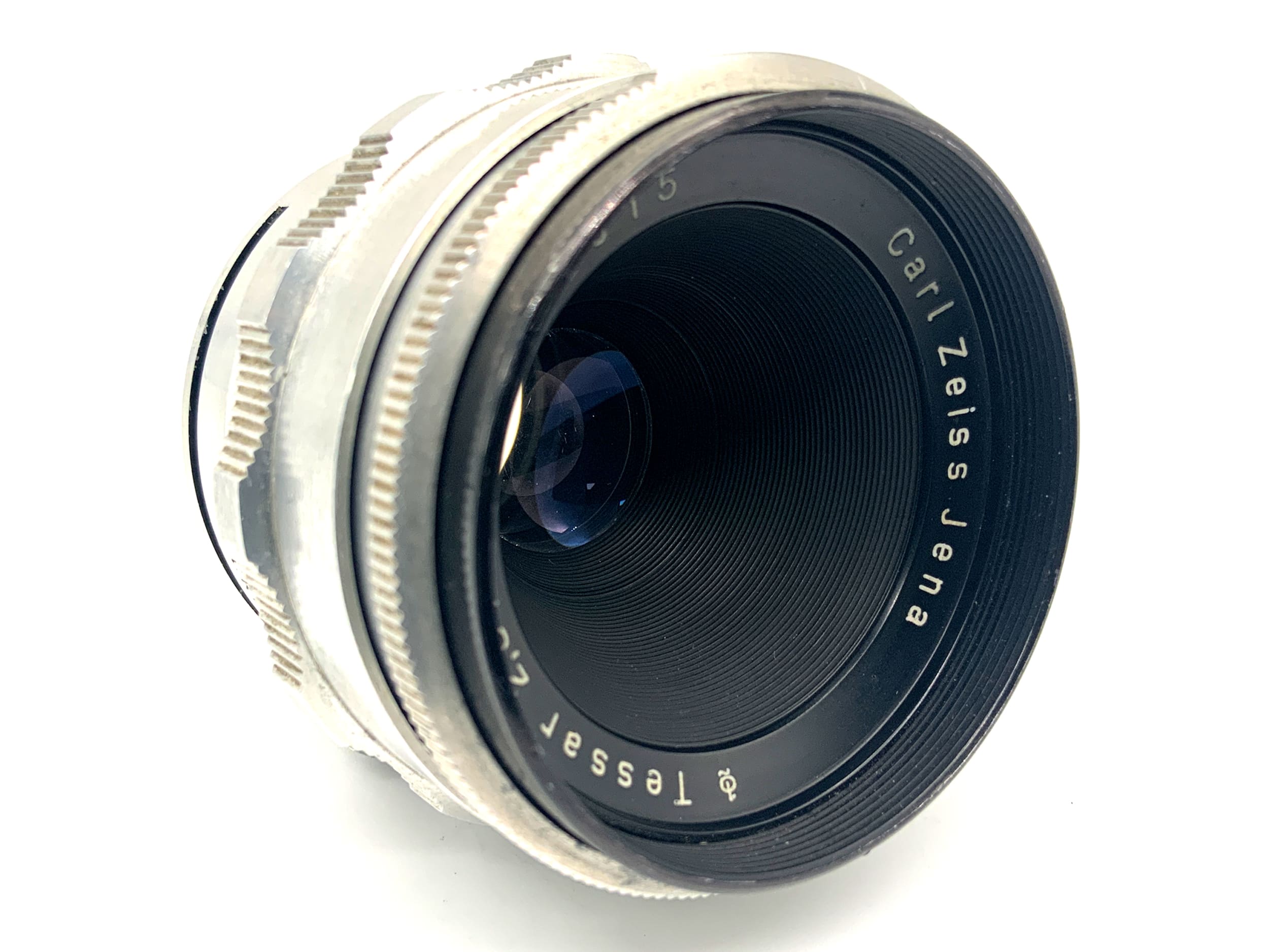 Carl Zeiss Jena Q1 Tessar 8 Blades Automatic red T 50mm 1:2.8 Objektiv (Exa)