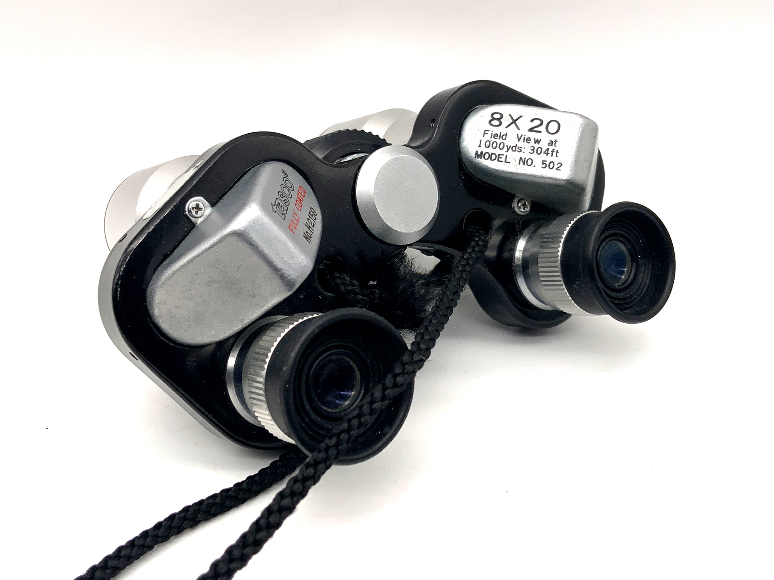 Tasco Fully Coated 8x20 Fernglas NO. 502 Binocular Prismenglas Feldstecher