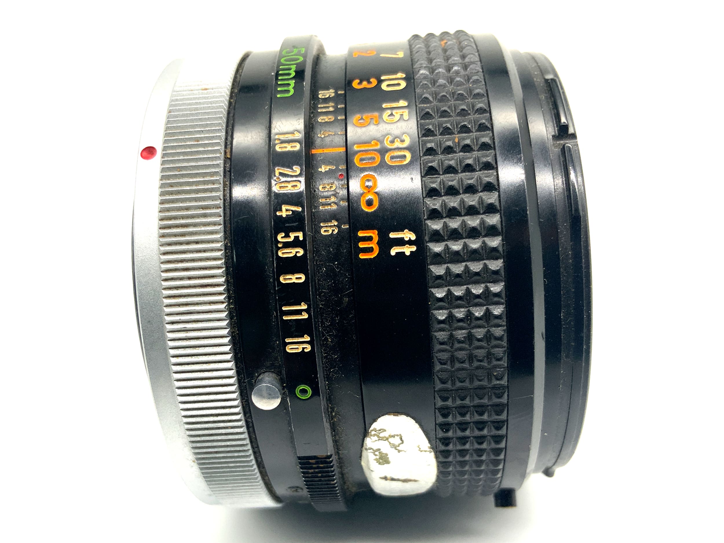 Canon Lens FD S.C. 50mm 1:1.8 Objektiv Festbrennweite (Canon FD) Pilz!