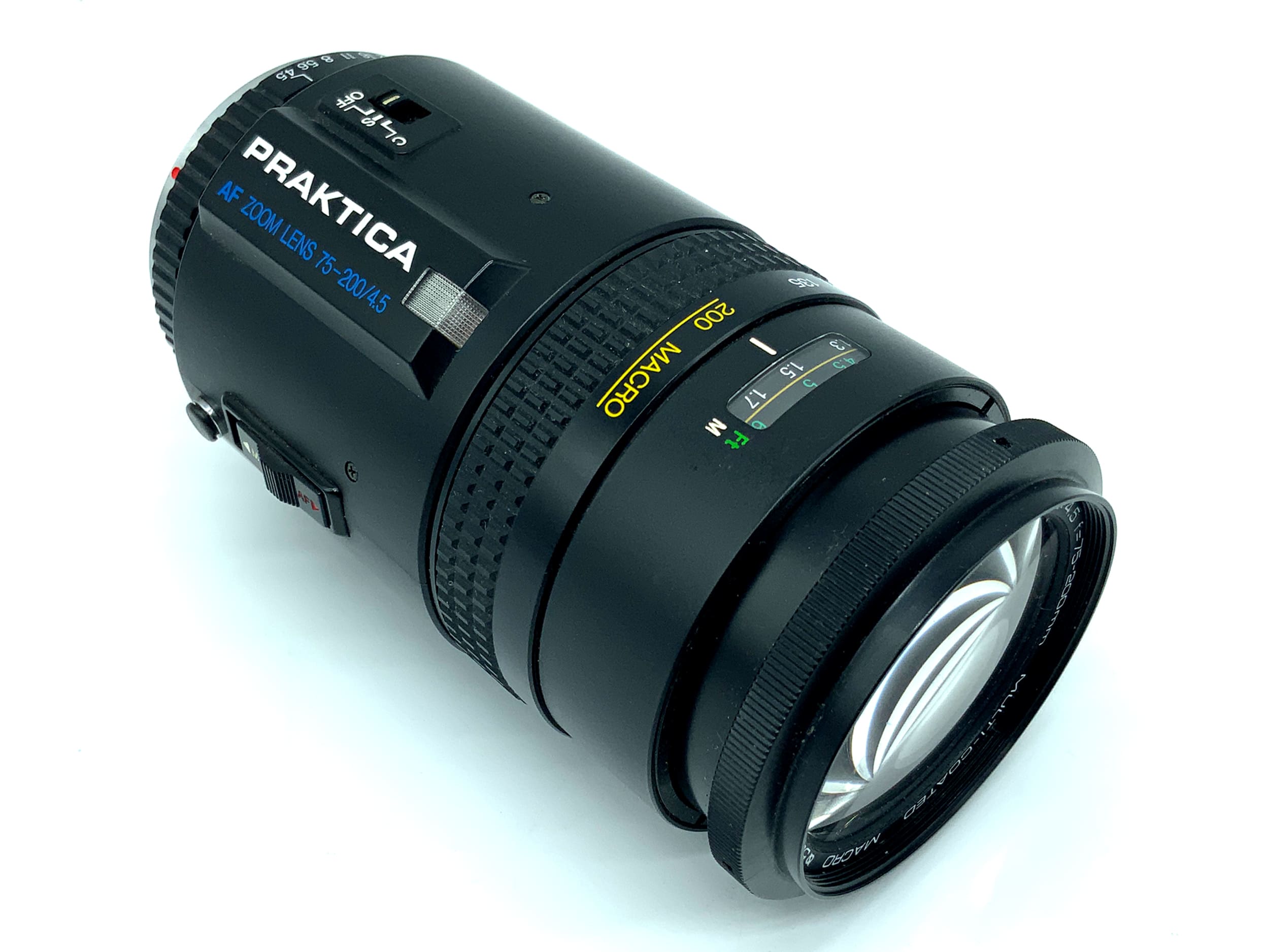 Pentacon 75-200mm 1:4.5 Objektiv Prakticar AF PB Autofokus (Praktica B)