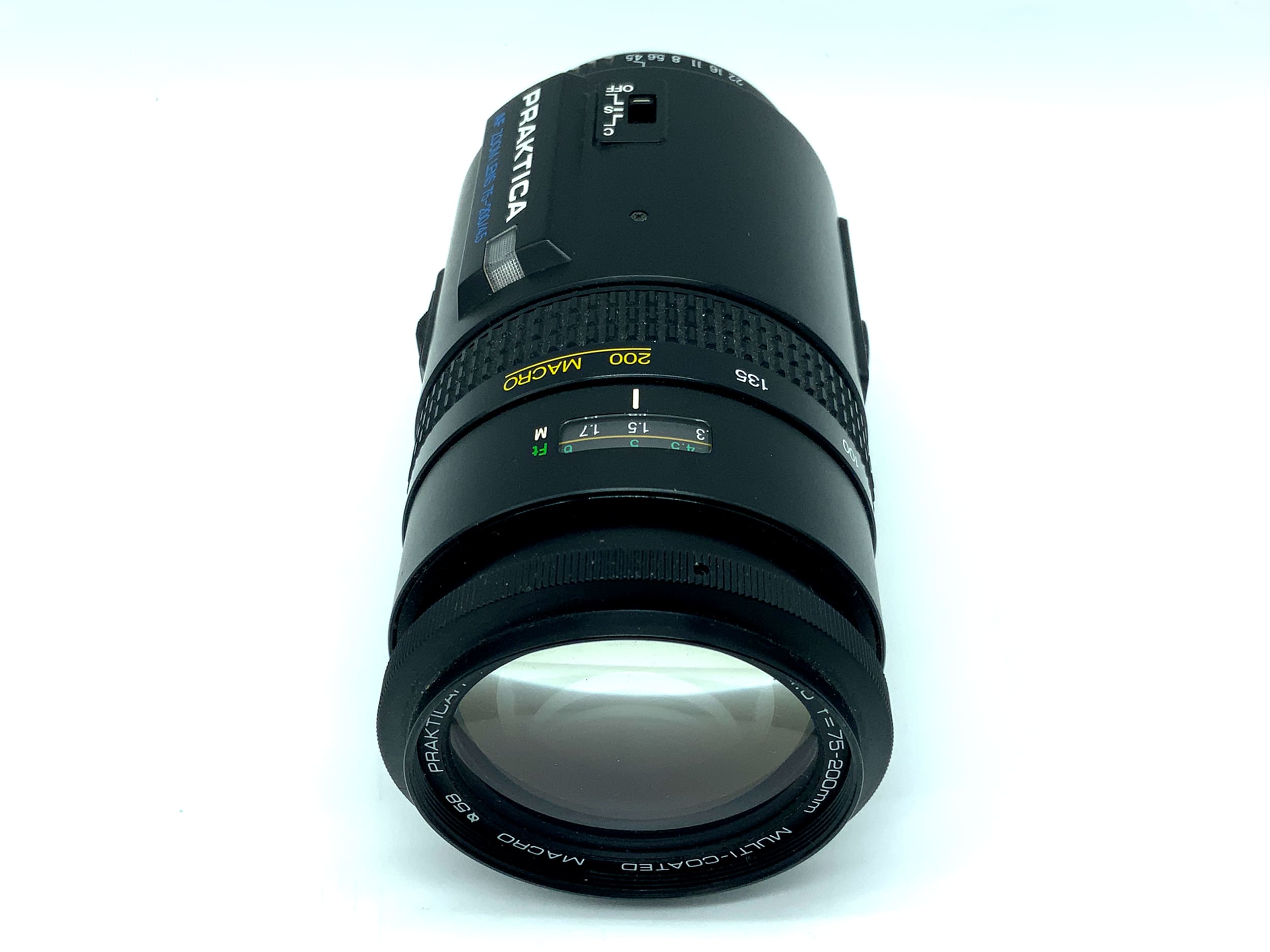 Pentacon 75-200mm 1:4.5 Objektiv Prakticar AF PB Autofokus (Praktica B)