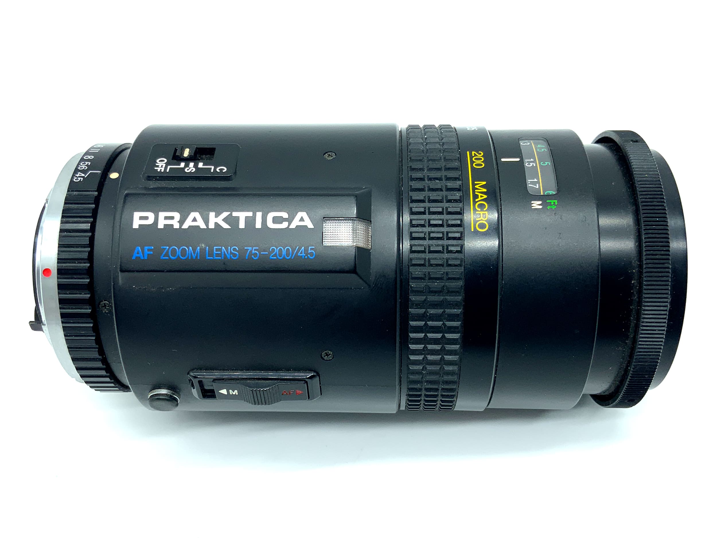 Pentacon 75-200mm 1:4.5 Objektiv Prakticar AF PB Autofokus (Praktica B)