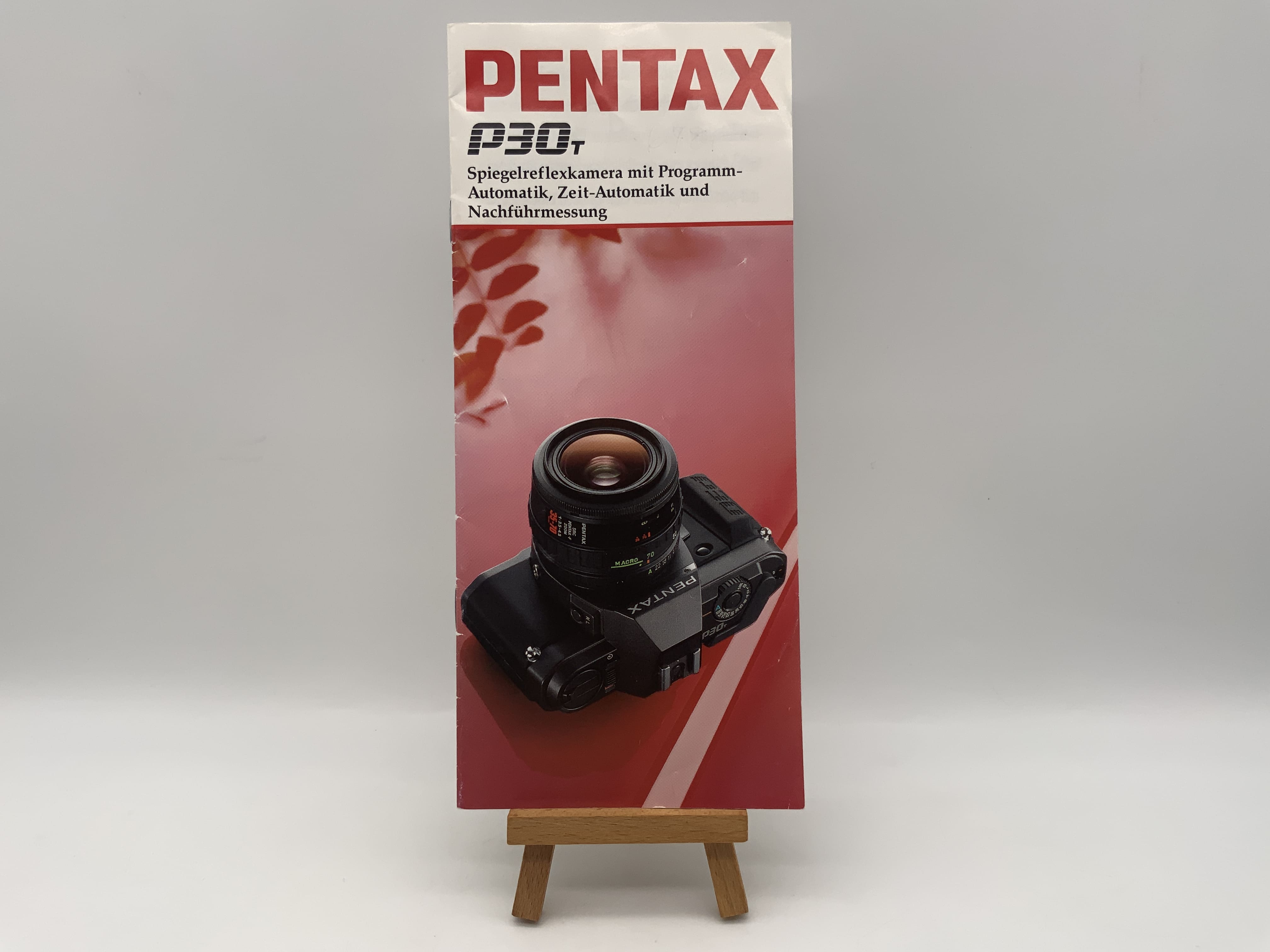Pentax P30T Broschüre Deutsch Magazin Prospekt