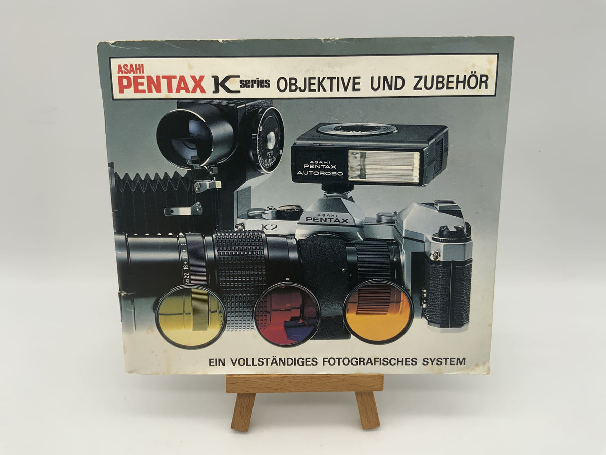 Asahi Pentax K series Objektive und Zubehör Infoheft Deutsch