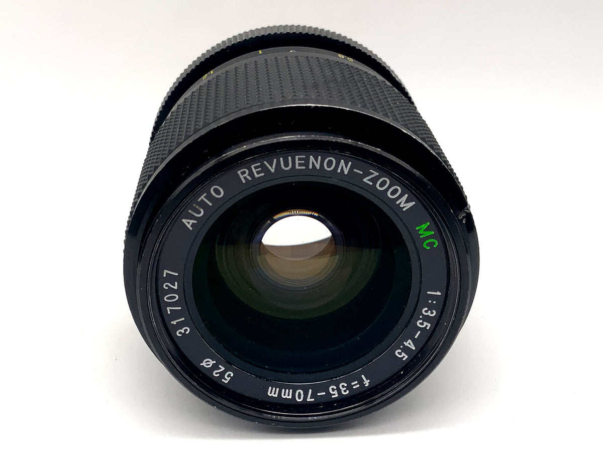 Objectif Revue 35-70mm 1:3.5-4.5 Auto Revuenon-Zoom MC Objectif zoom (Minolta MD)