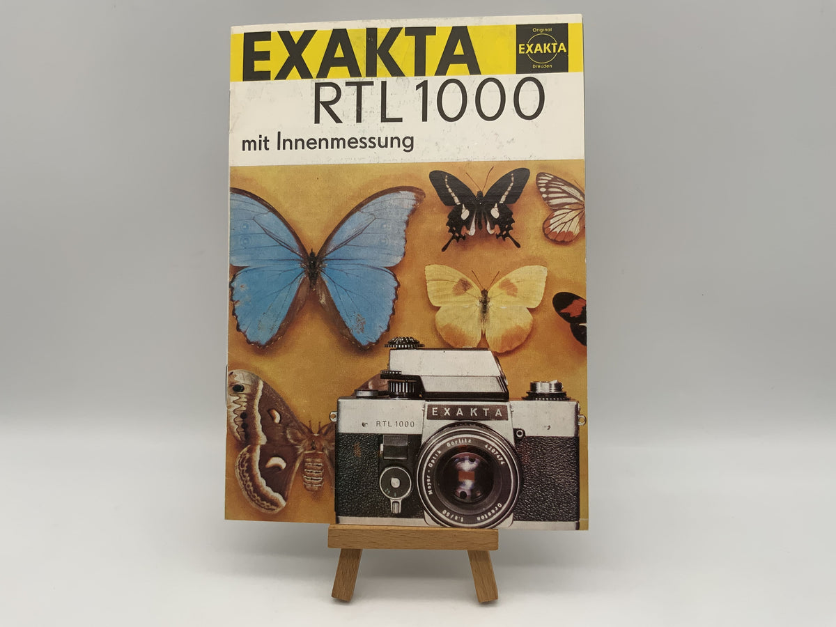 Brochure Exakta RTL 1000 avec mesures internes (allemand)