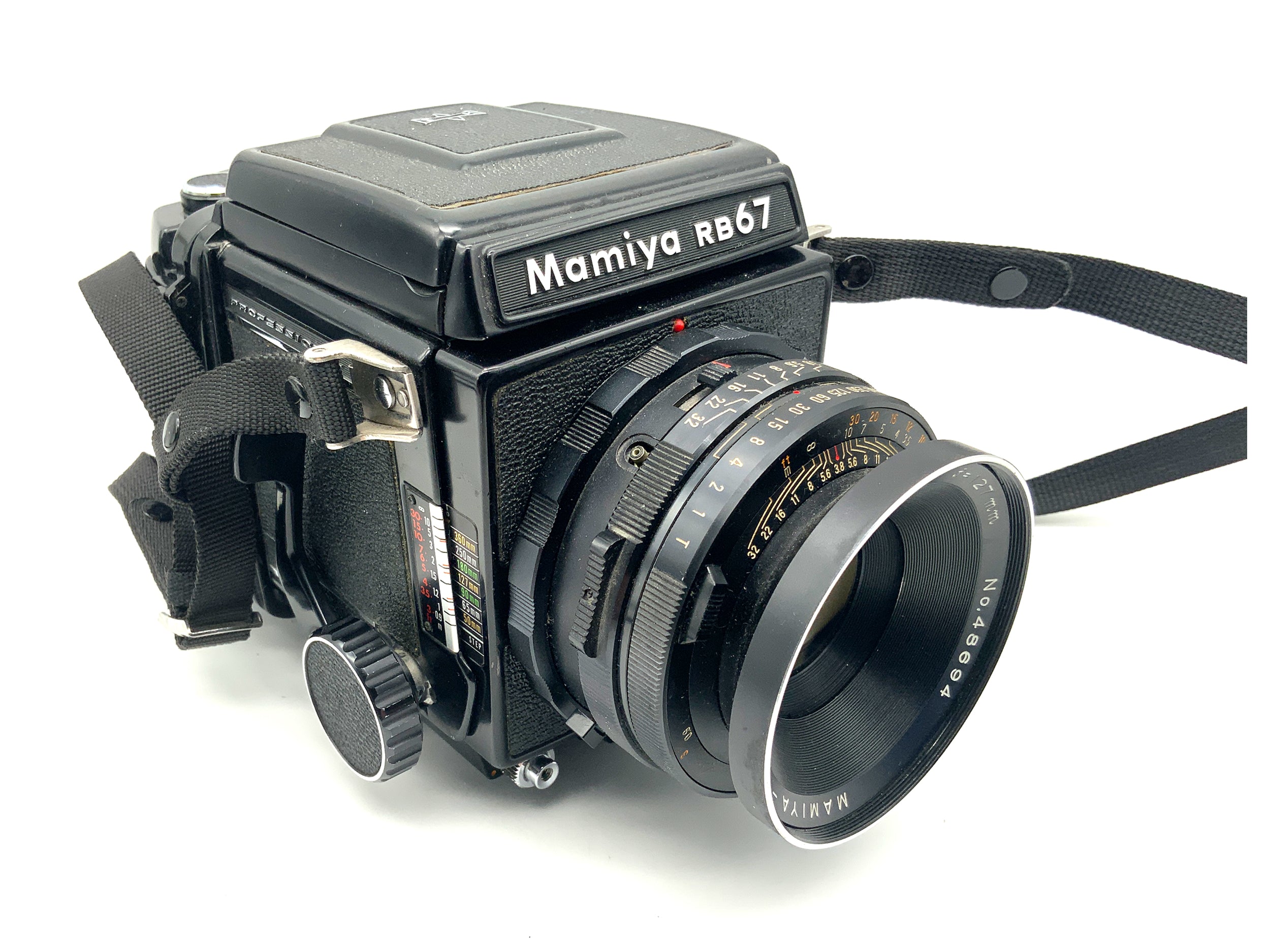 Mamiya RB67 Professional Mittelformatkamera mit Mamiya-Sekor 1:3.8 f=127mm
