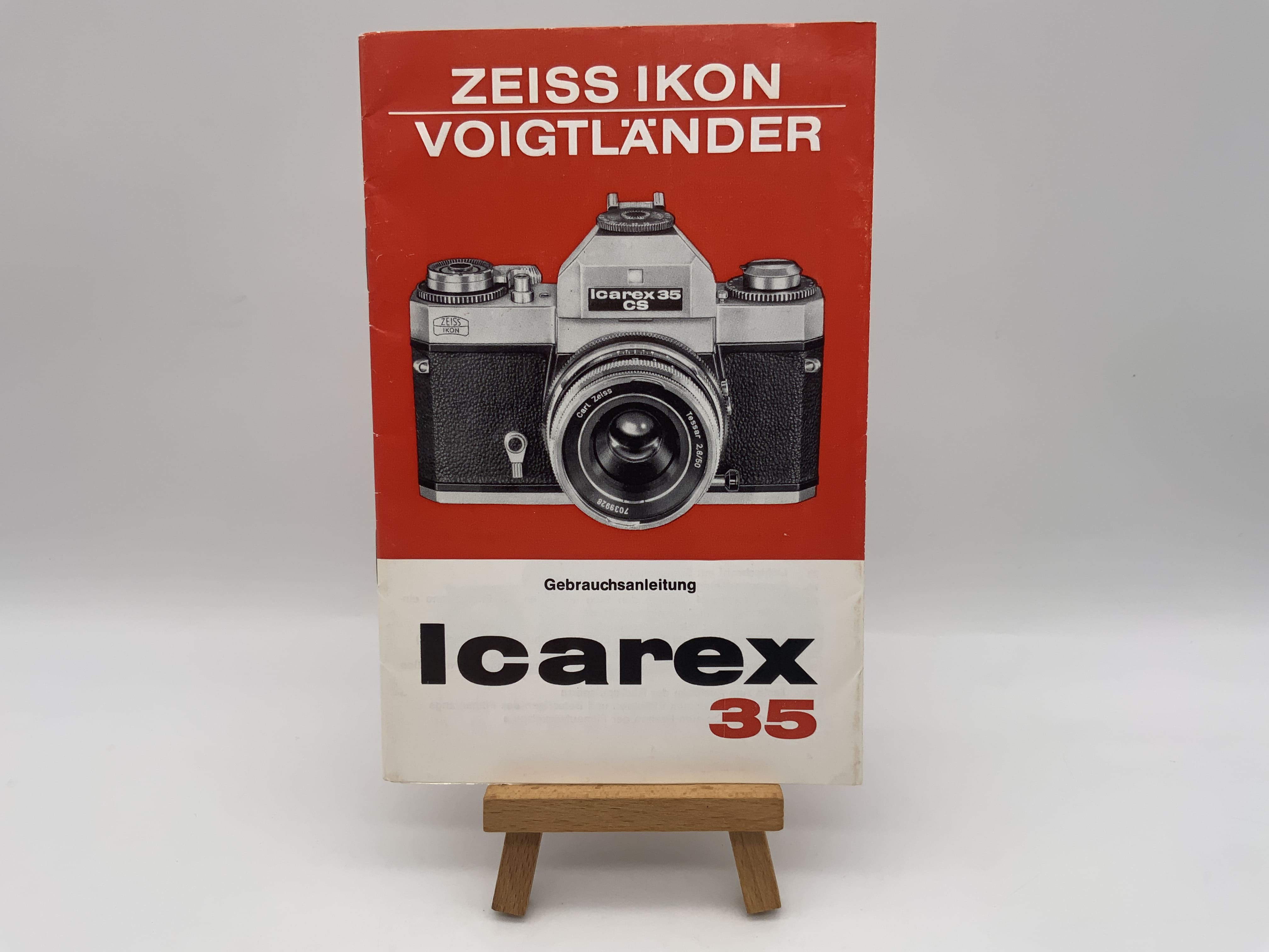 Zeiss Ikon Icarex 35 CS Gebrauchsanweisung Bedienungsanleitung Deutsch