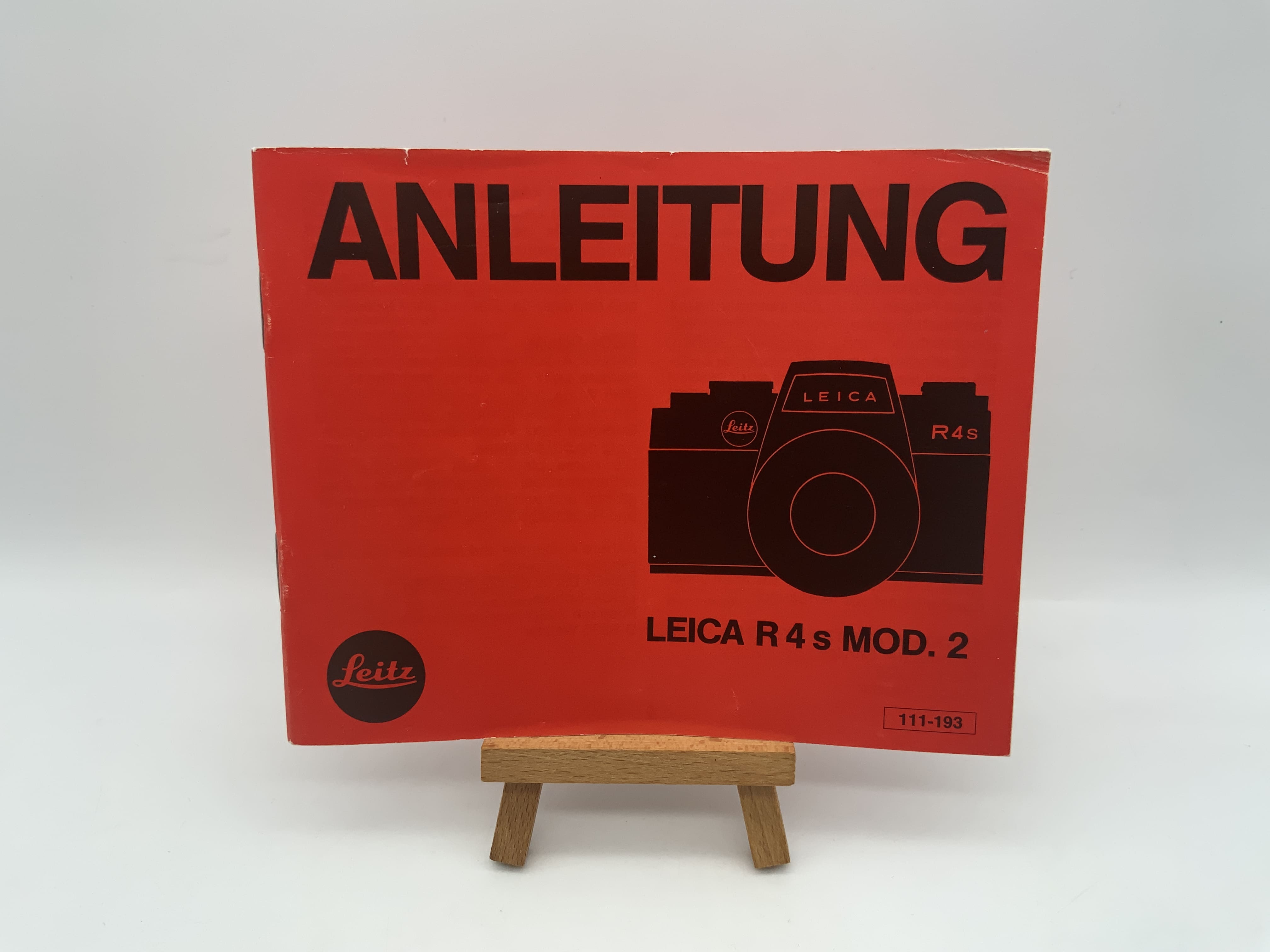 Leitz Leica R4s MOD.2 111-193 Bedienungsanleitung Deutsch
