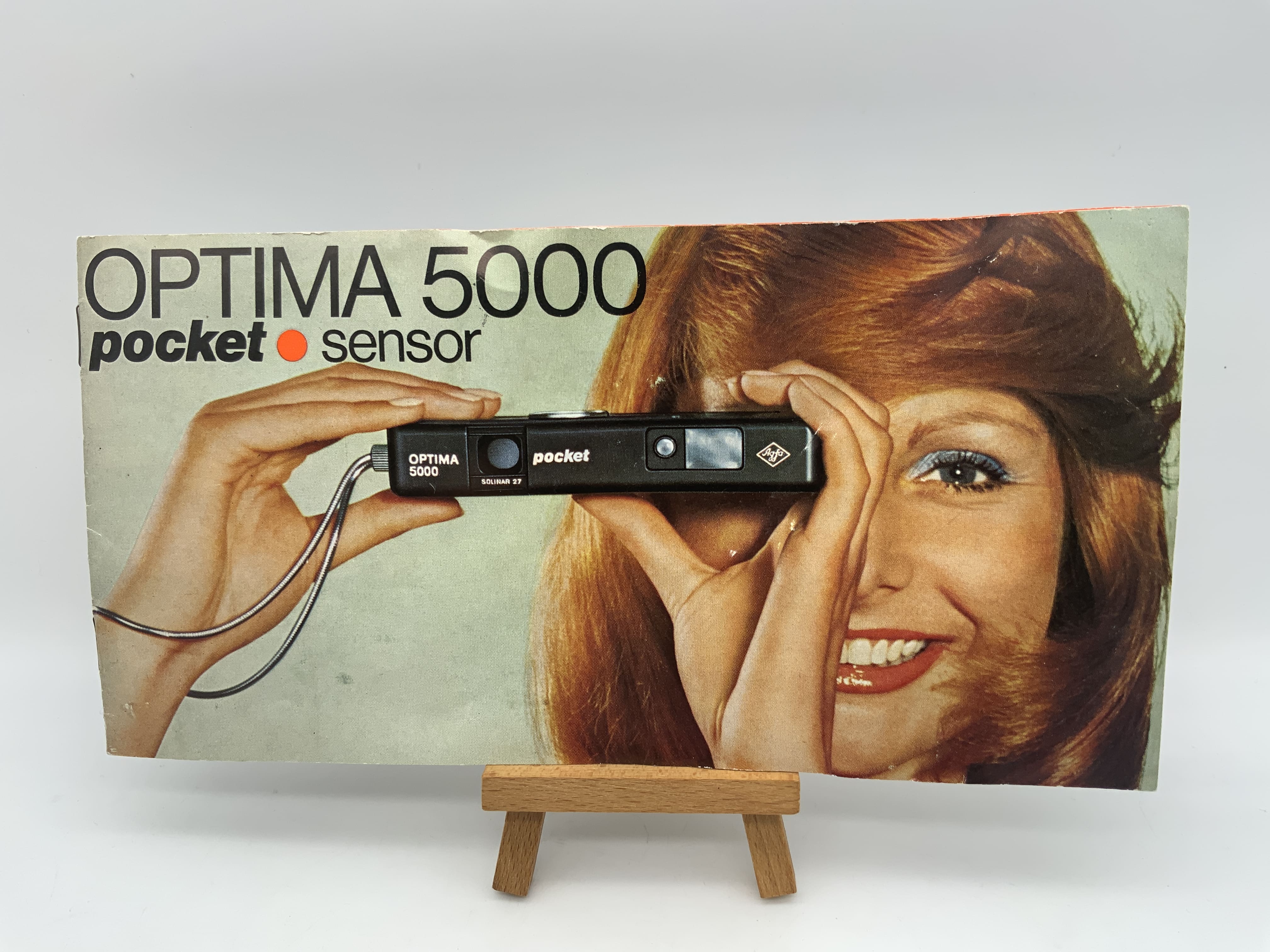 Manuel d'utilisation du capteur de poche Agfa Optima 5000 (allemand)