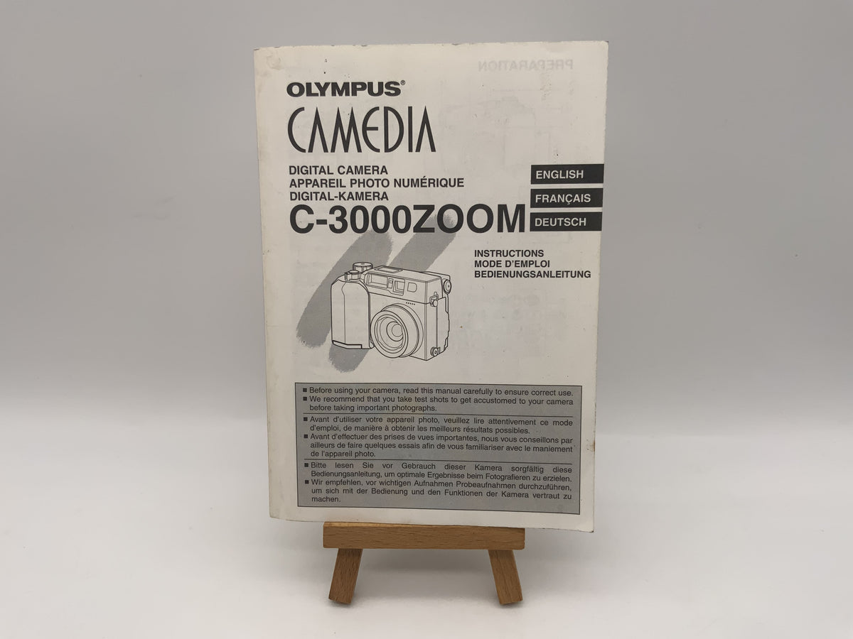 Olympus Camedia C-3000 Zoom User Manual Operating Instructions German