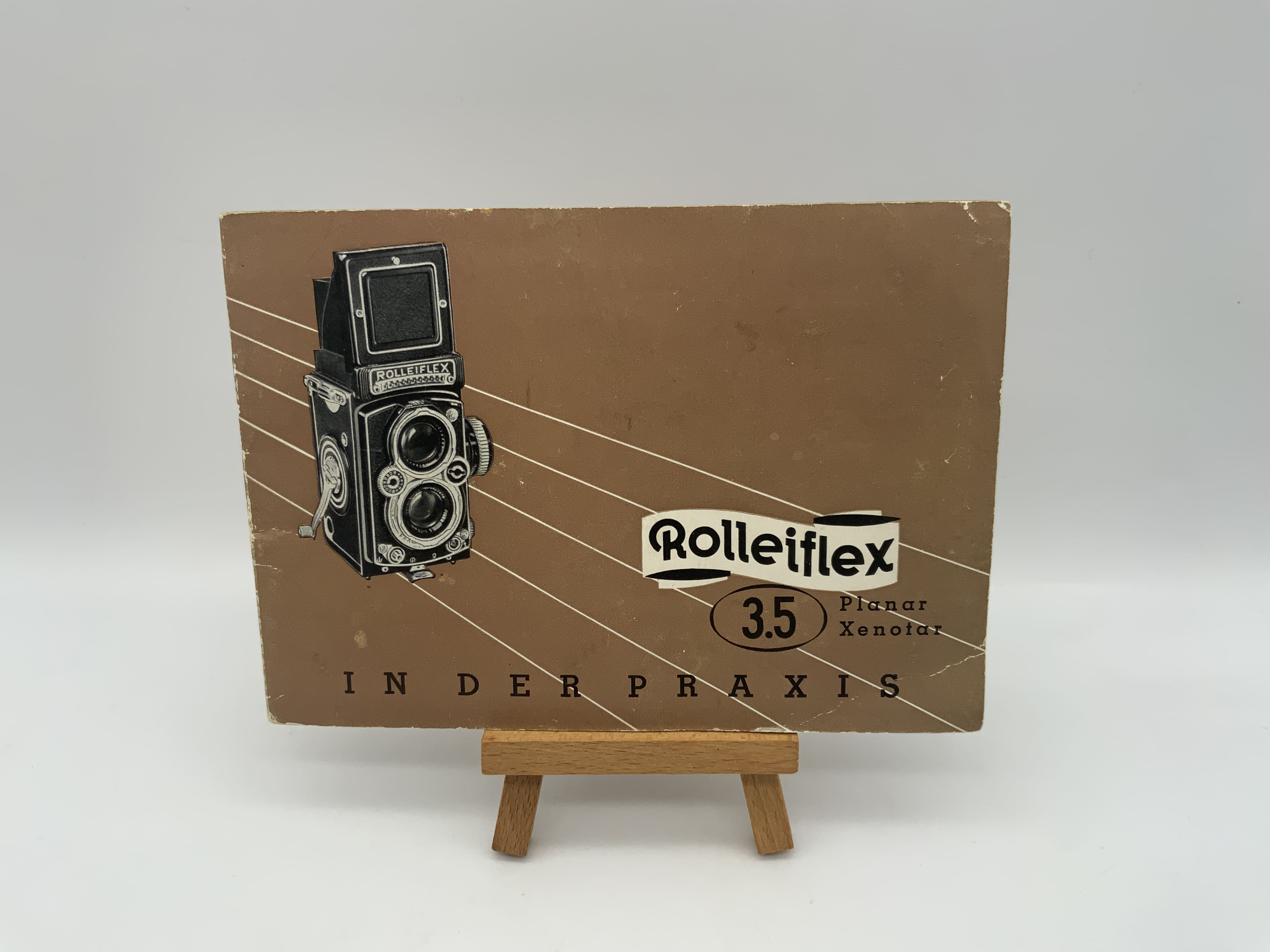 Rollei Rolleiflex 3.5 Planar Xenotar in der Praxis Bedienungsanleitung Deutsch
