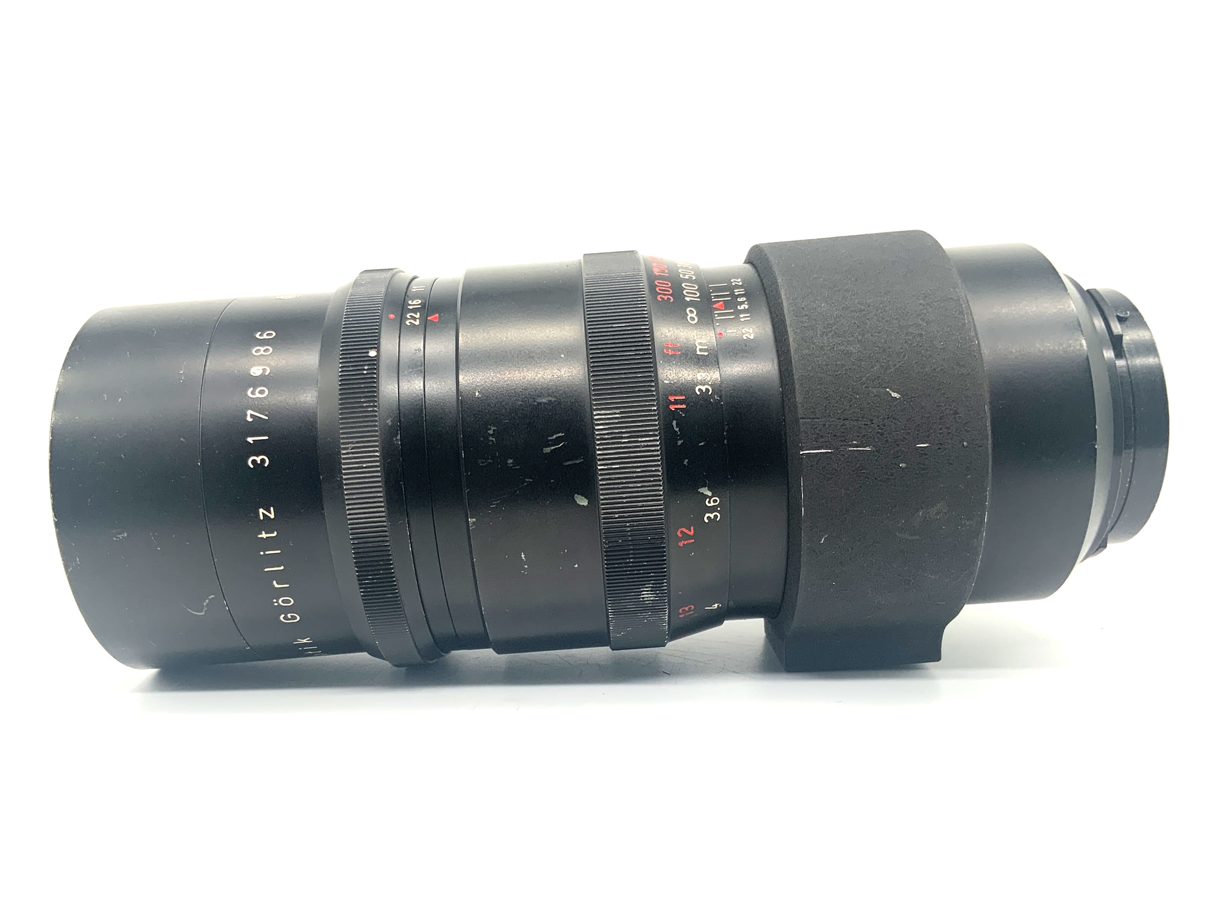 Meyer-Optik Görlitz Q1 Telemegor 300mm 1:4.5 Festbrennweite (Pentacon Six)