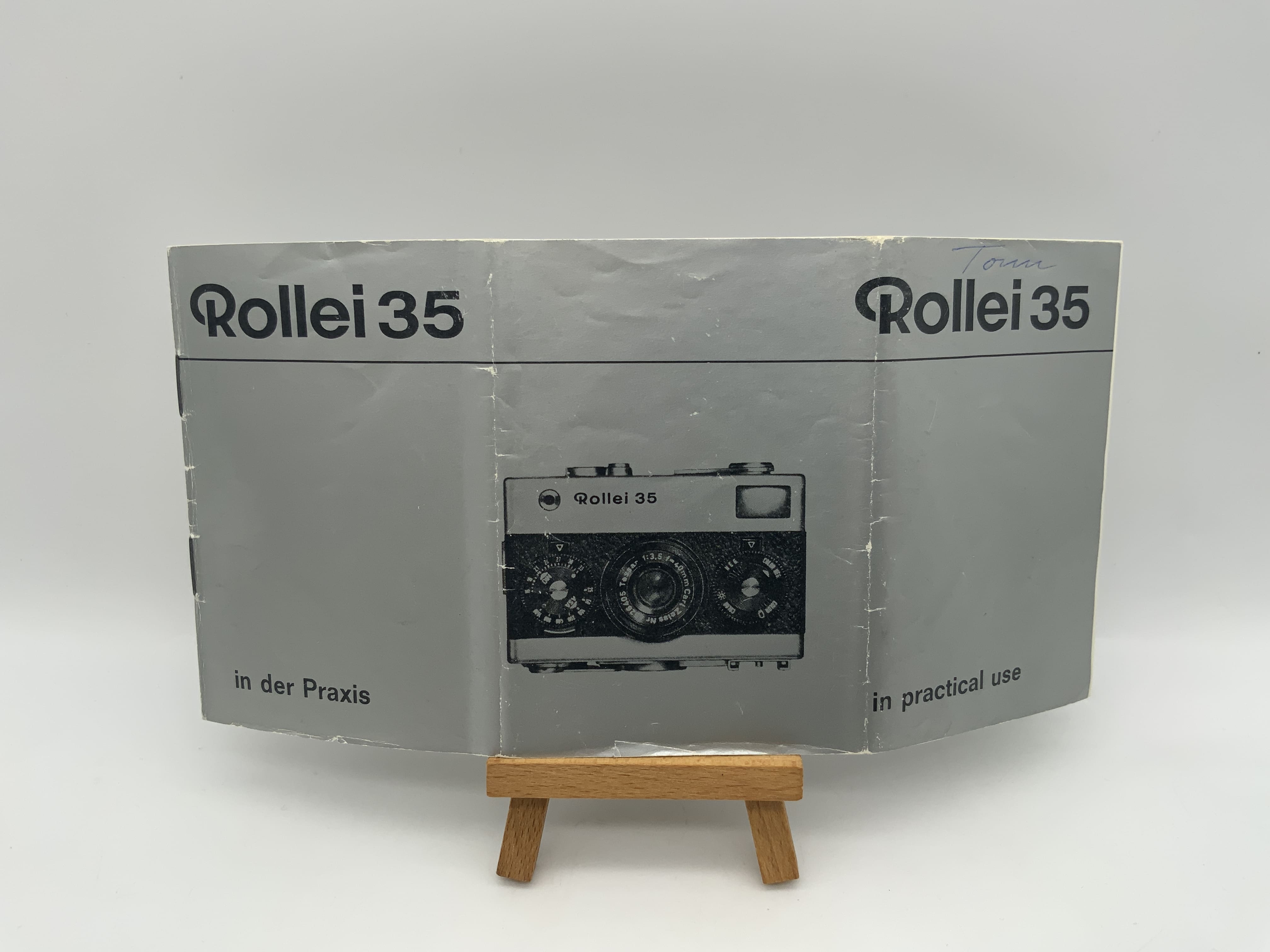 Rollei 35 in der Praxis Bedienungsanleitung Deutsch