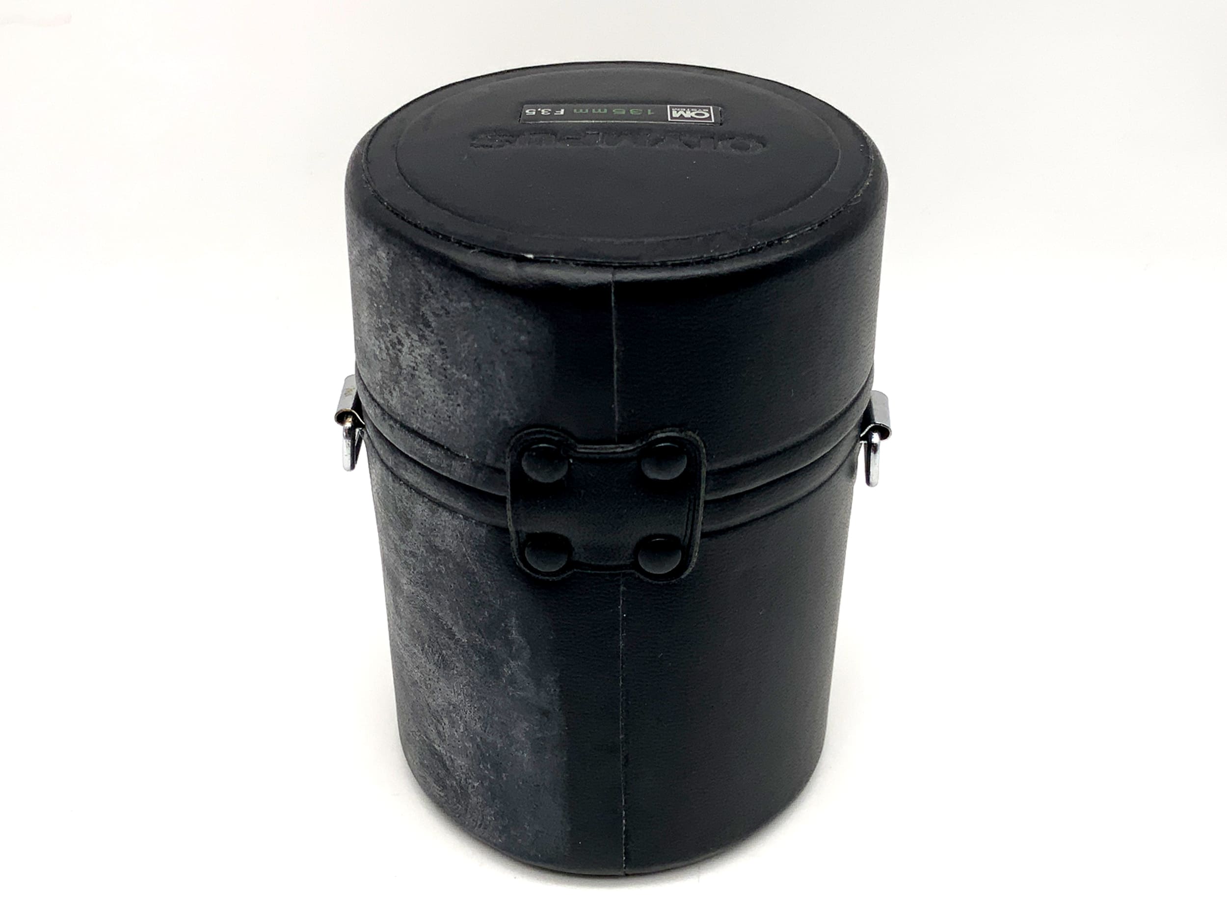 Olympus Köcher schwarz ca. 11x7,5cm für OM System 135mm F3,5 Objektivtasche