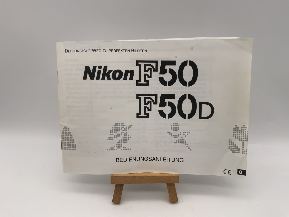 Nikon F50 / F50D User Manual (German)