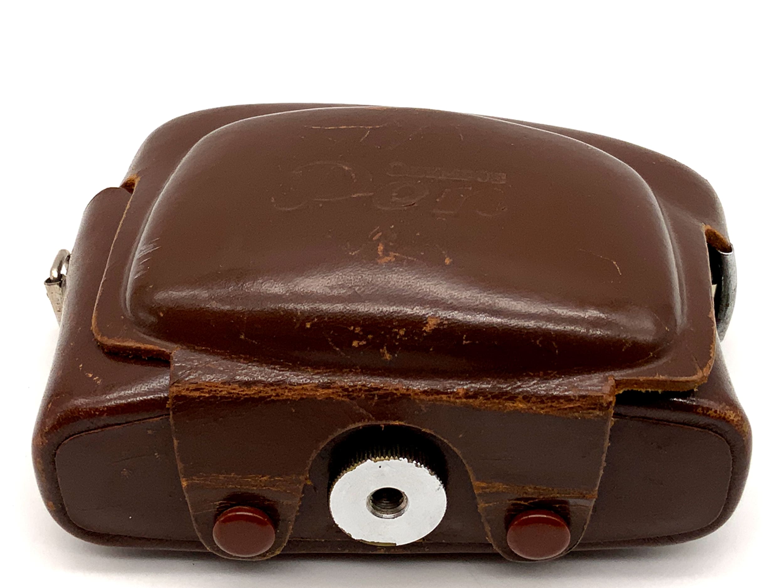 Olympus Pen Bereitschaftstasche braun Ledercase Fototasche Kameratasche