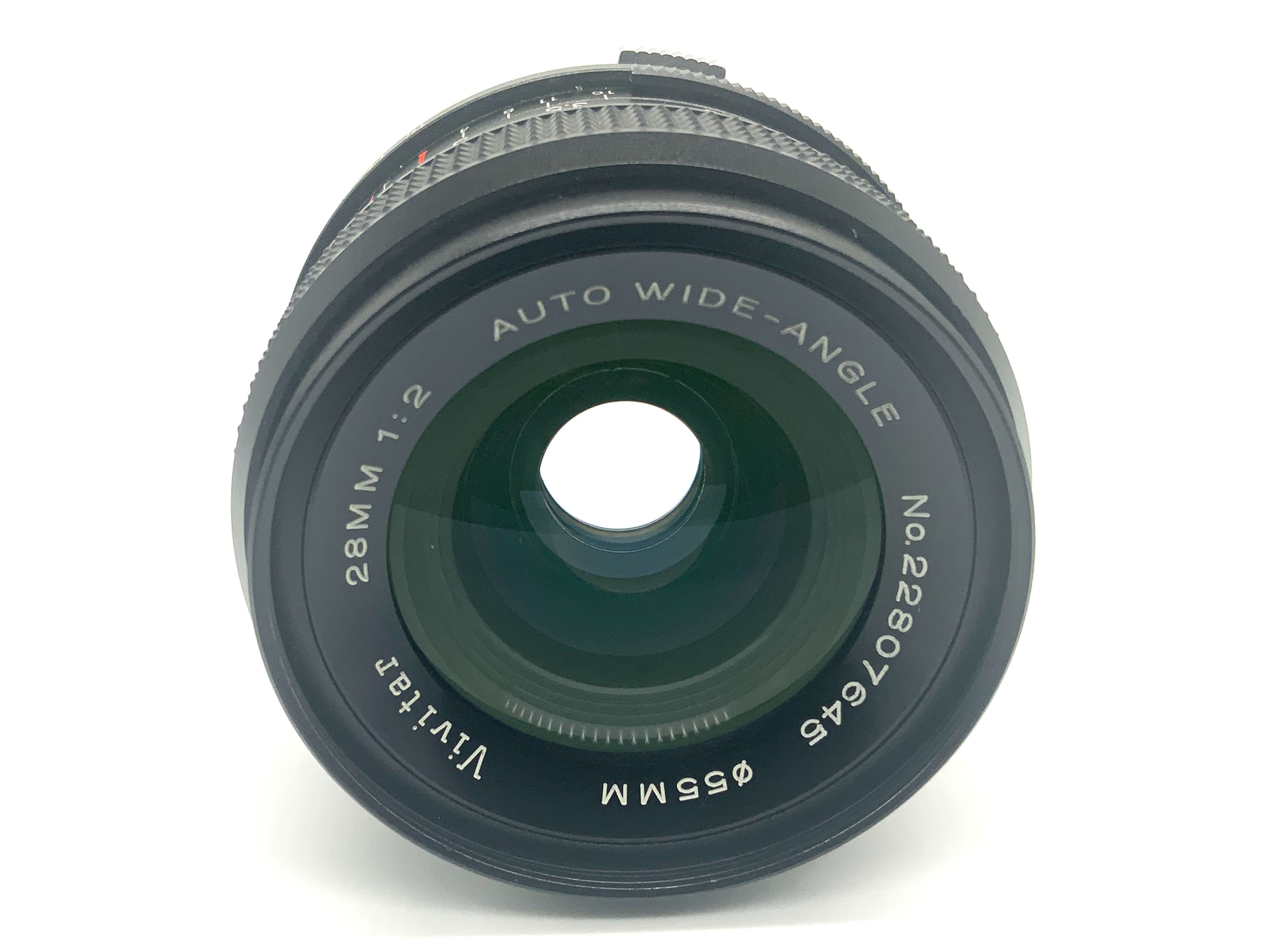 Vivitar Auto Wide-Angle 28mm 1:2 Festbrennweite (Olympus OM) Text lesen!