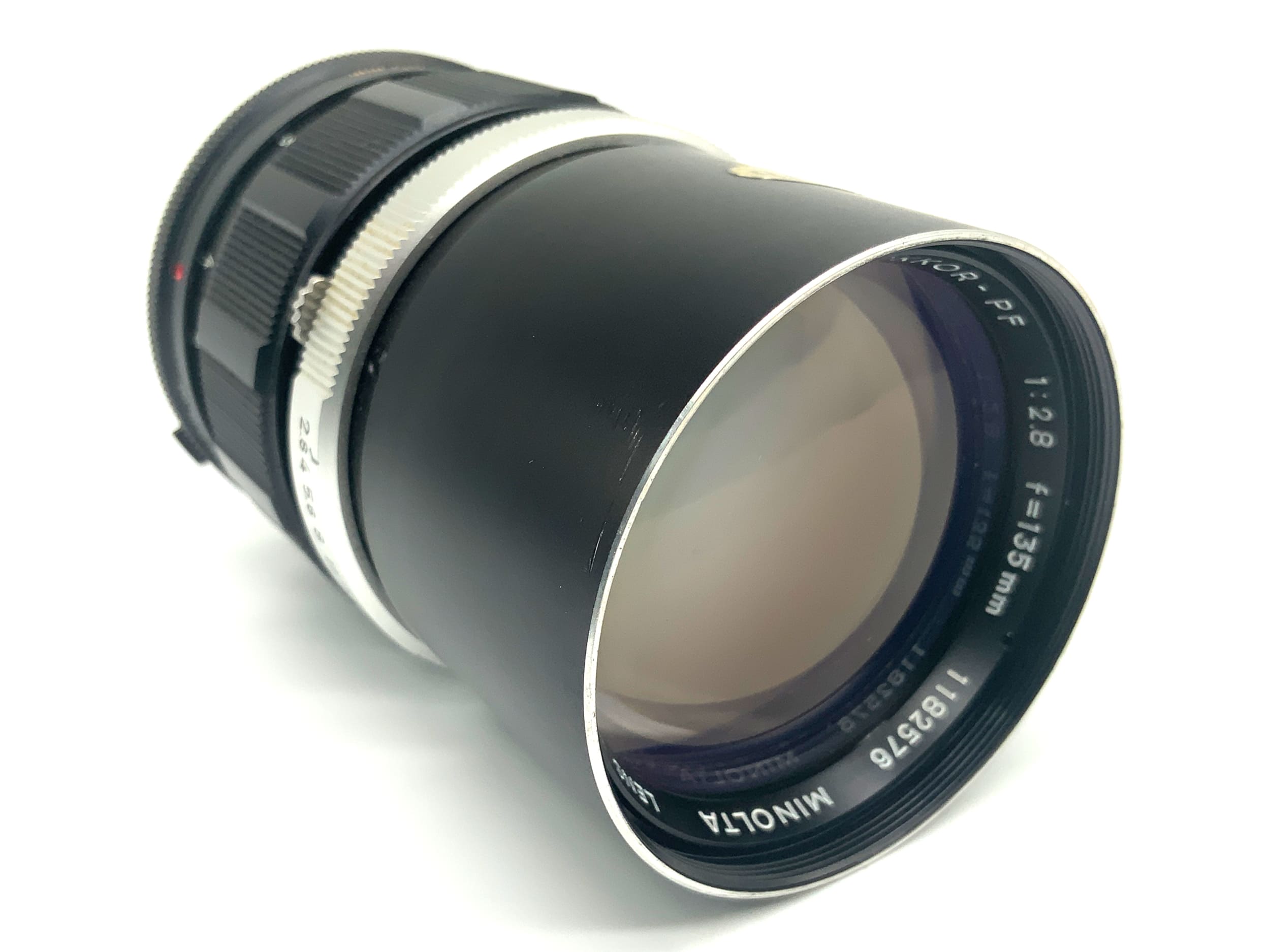 Minolta MC Tele Rokkor-PF 135mm 1:2.8 Festbrennweite (Minolta MD) Text lesen!