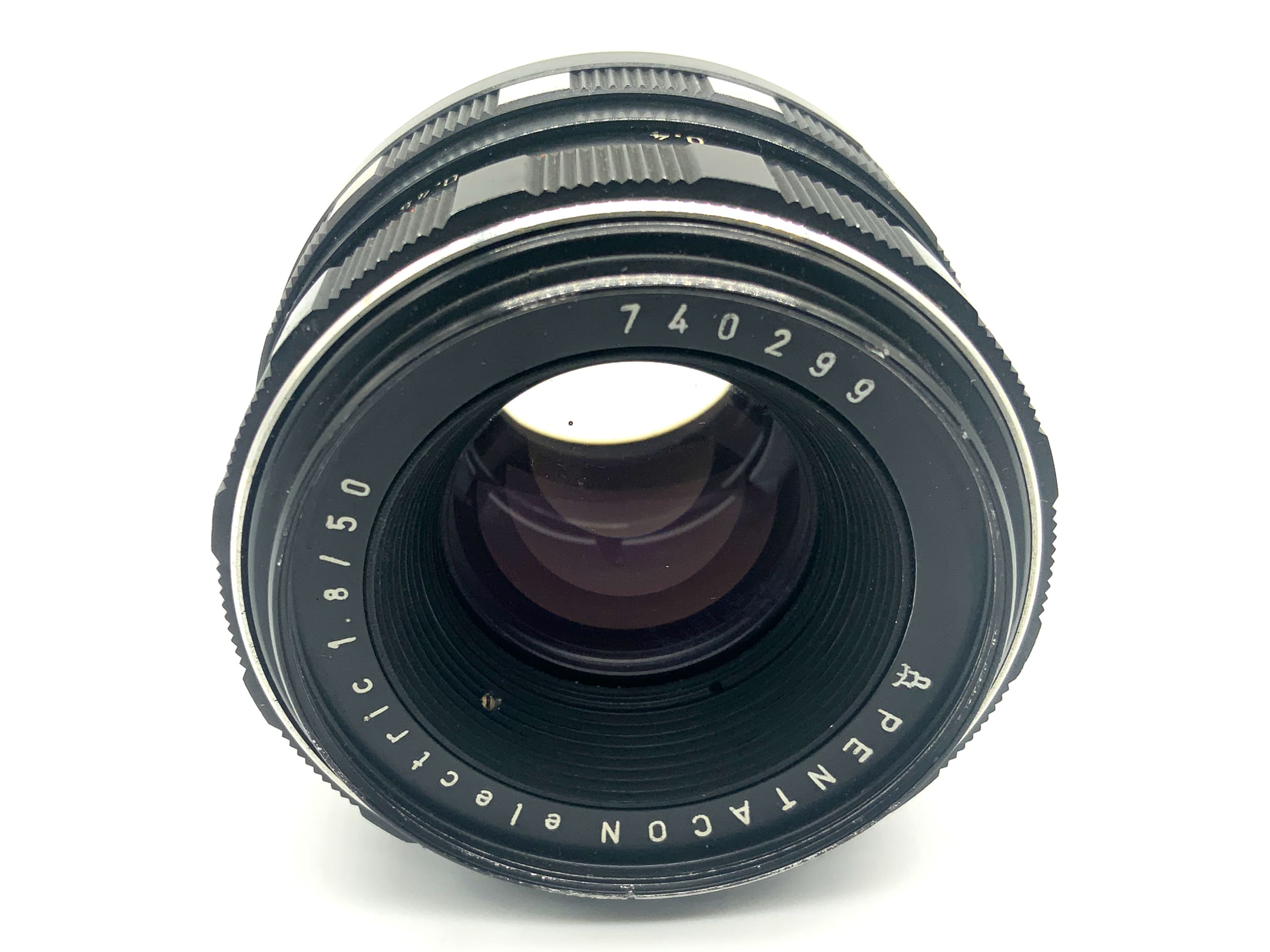 Pentacon electric 50mm 1:1.8 Objektiv Festbrennweite (M42) Pilz!