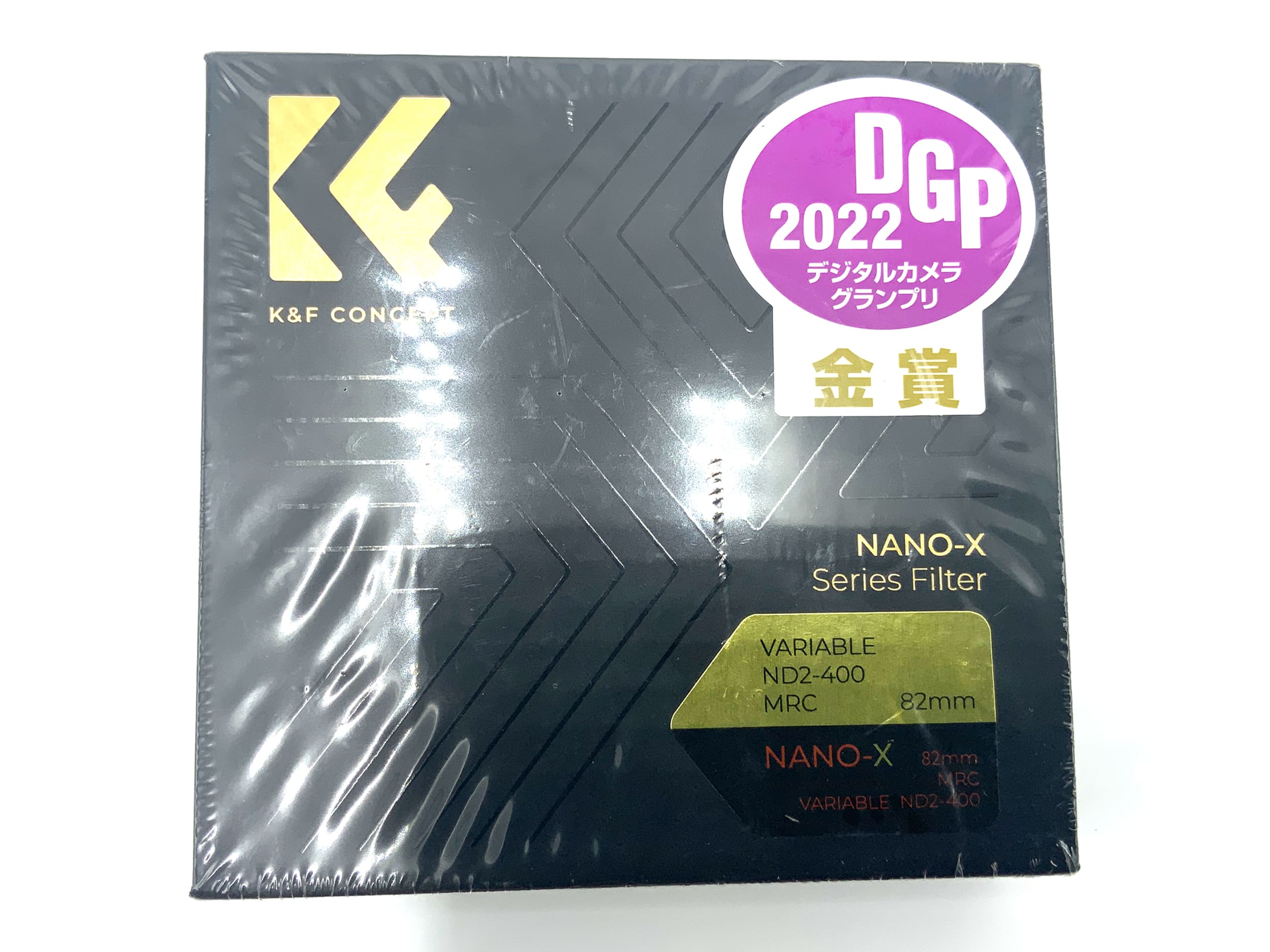 K&F Concept Graufilter Nano-X Variable ND2-400 MRC OVP Filter 82mm Kreisförmig